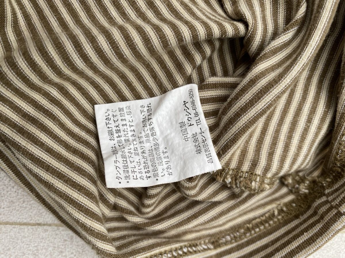 MCM × Vintage 00S MCM VINTAGE Y2K RETRO STRIPED POCKET TEE TSHIRT Size US M / EU 48-50 / 2 - 6 Thumbnail