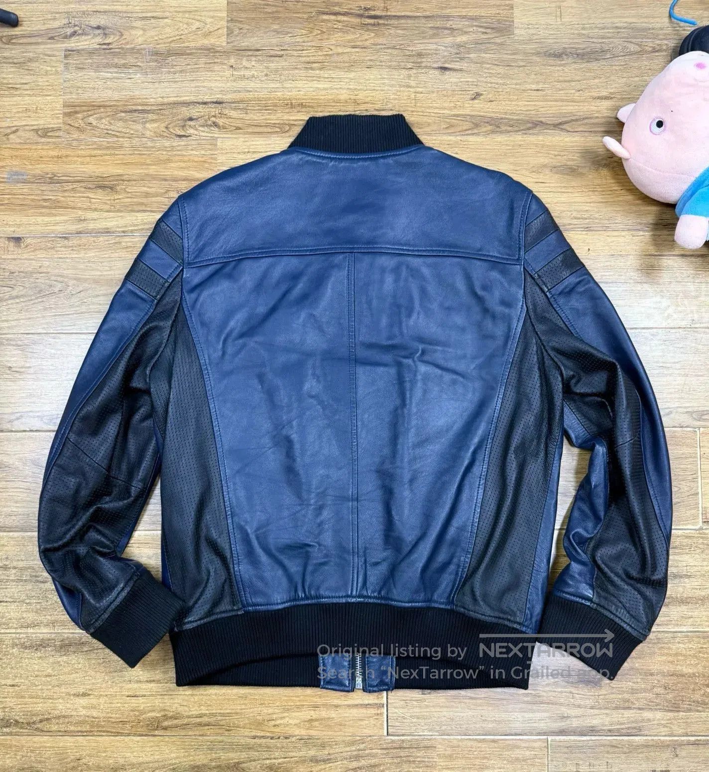 Bally BALLY Men's Casual Leather Jacket. Size US XXL / EU 58 / 5 - 2 Thumbnail