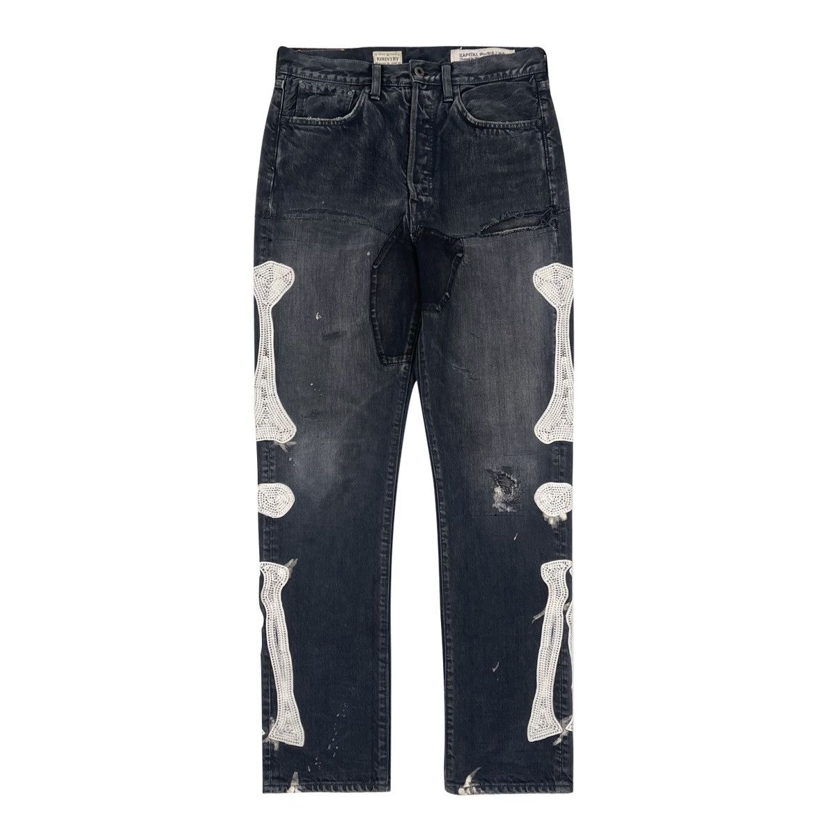 Rare 2000s NCFM Flared Multi Zipper Pants