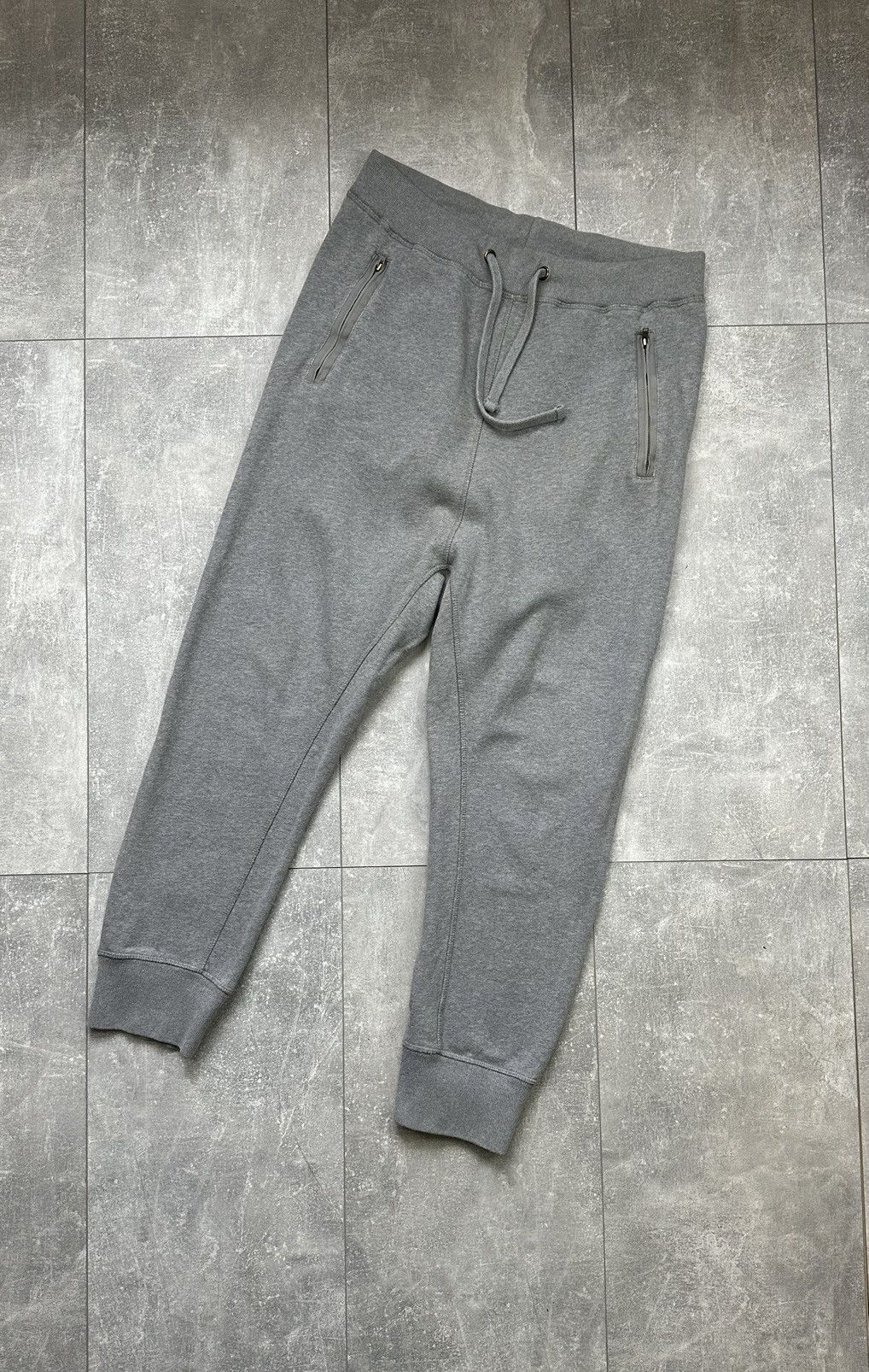 Allsaints Allsaints Japanese Grey Oversized Cotton Pants Size US 29 - 1 Thumbnail