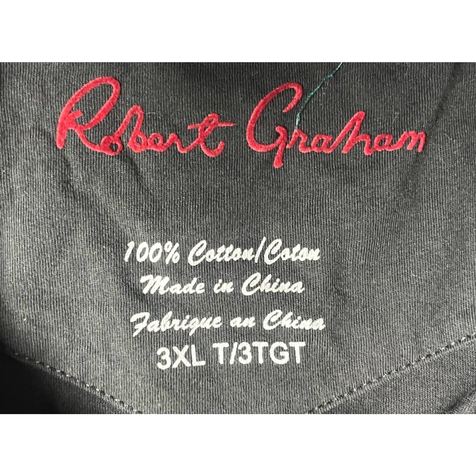 Robert Graham Robert Graham T Shirt Mens 3XL Black Skull Graphic Short Sleeve Crew Neck Vintage? No Size US XXL / EU 58 / 5 - 5 Thumbnail
