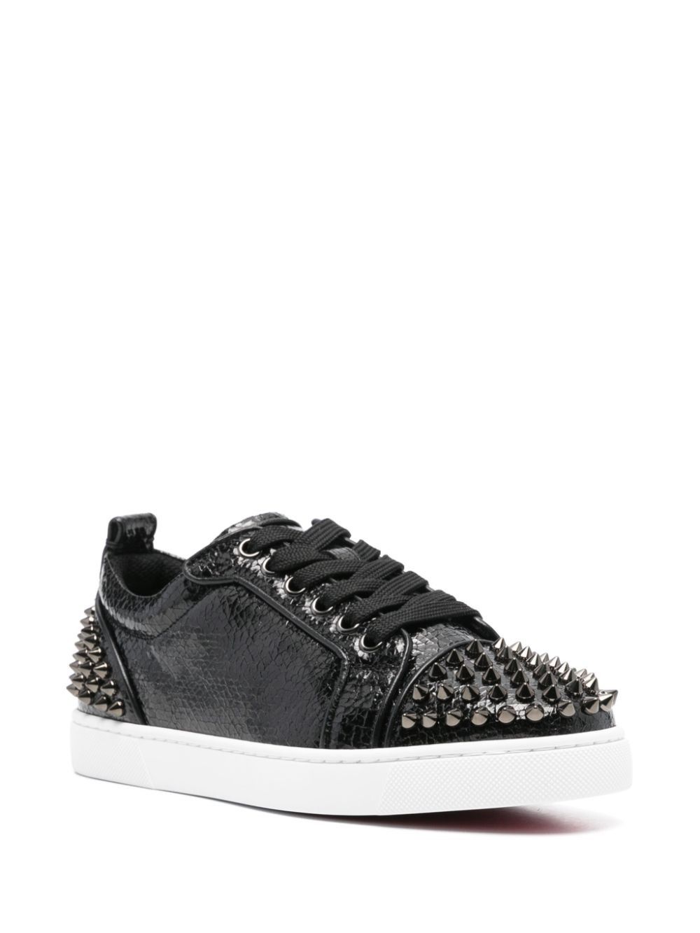 Christian Louboutin louise junior spikes black Size US 6 / IT 36 - 1 Thumbnail