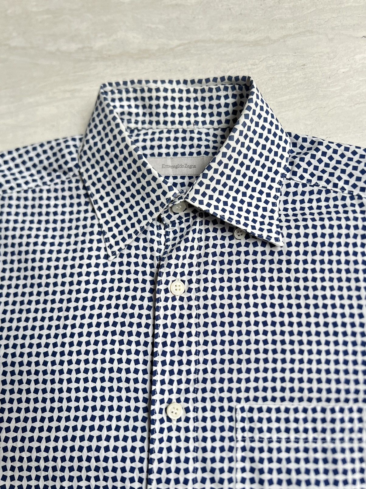 Ermenegildo Zegna Ermenegildo Zegna Motive T-shirt Size US S / EU 44-46 / 1 - 4 Thumbnail