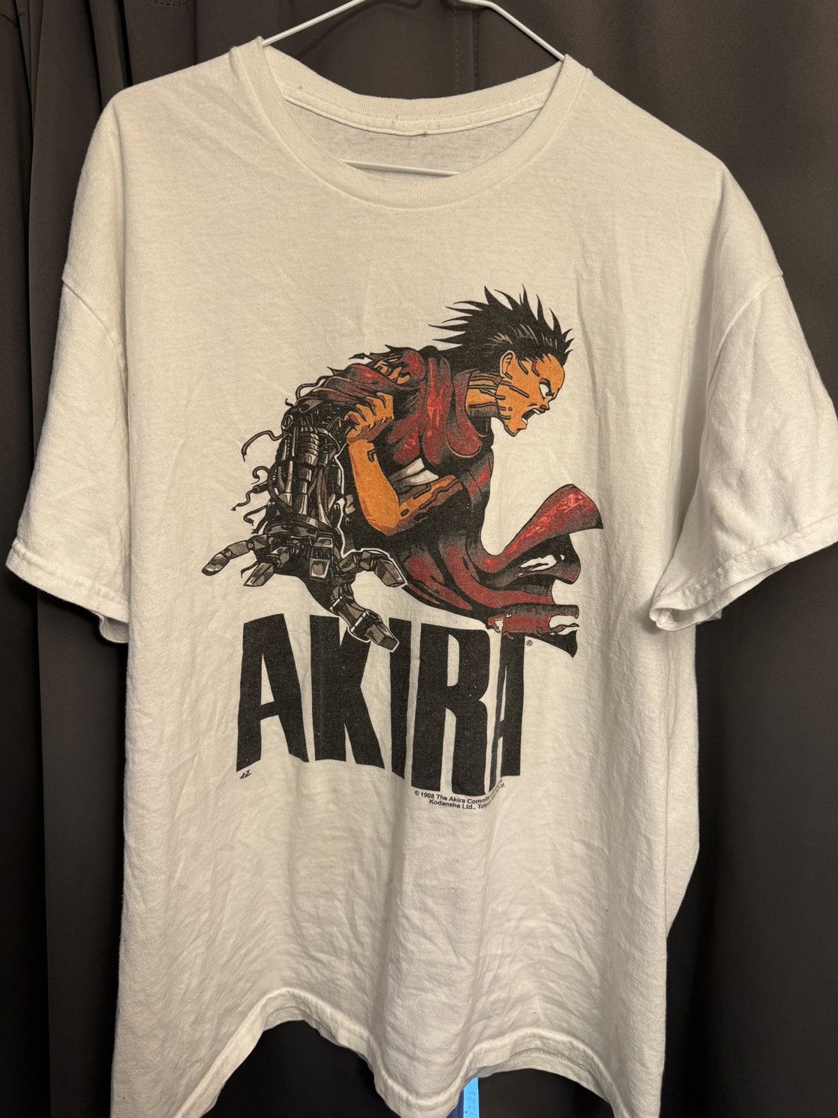 image of Vintage Akira T-Shirt in White, Men's (Size XL)