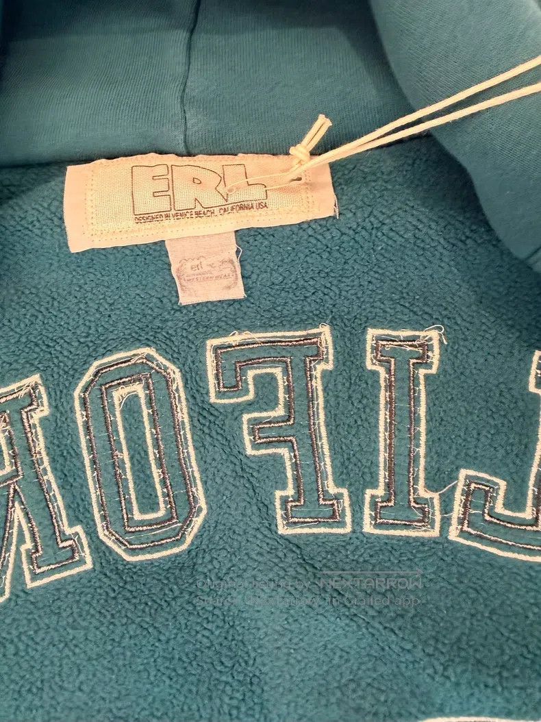 ERL ERL 25FW green California limited edition letter E patch z Size US L / EU 52-54 / 3 - 5 Thumbnail