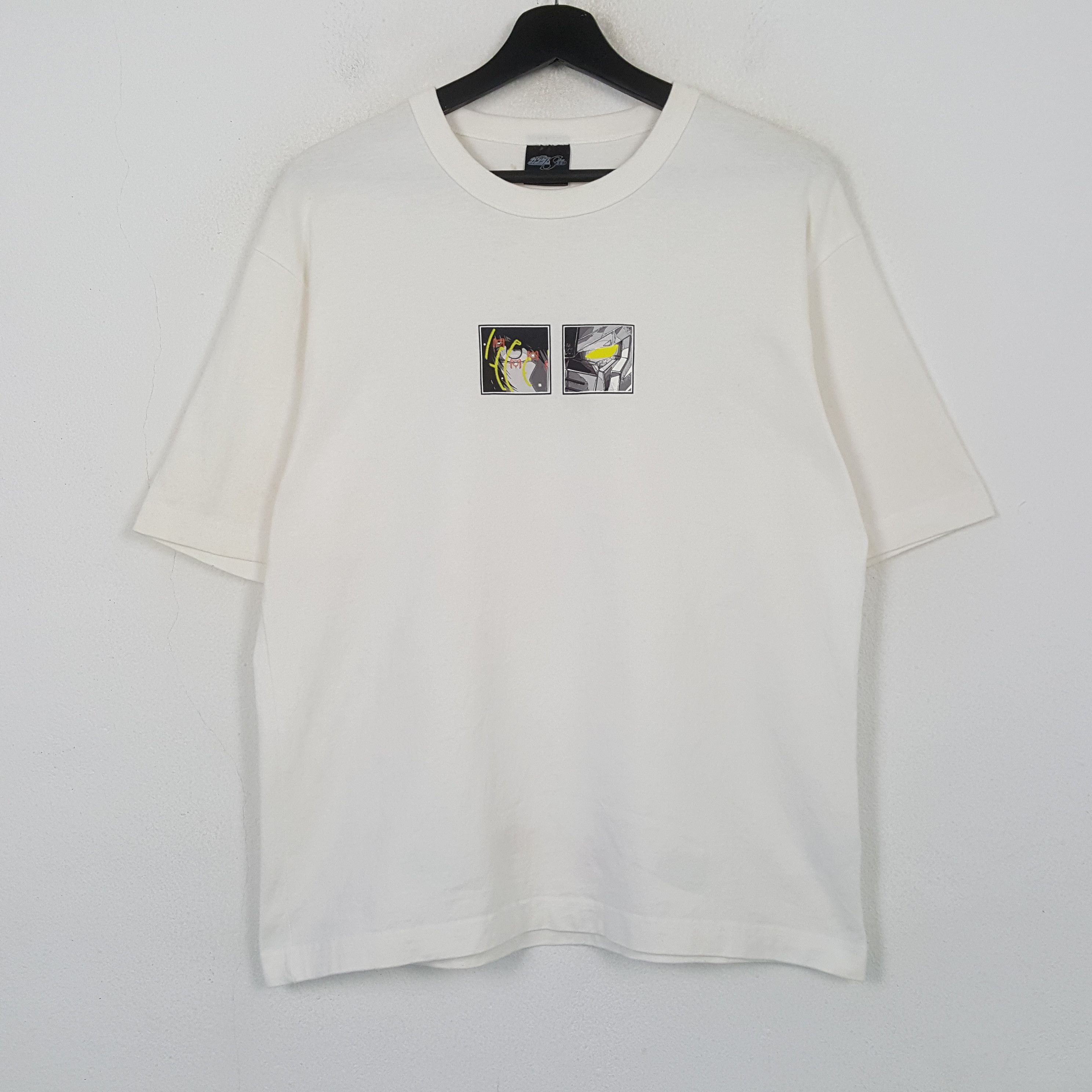 Vintage Gundam Seed Anime Cartoon Tshirt RR26 Size US L / EU 52-54 / 3 - 1 Thumbnail