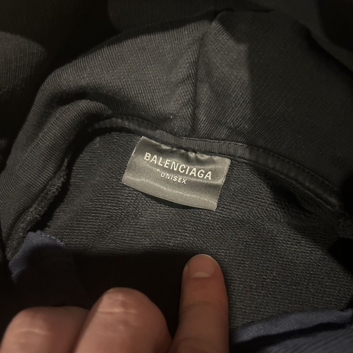 Balenciaga × Designer RARE Balenciaga “Be Different” Layered Oversized Hoodie Size US S / EU 44-46 / 1 - 12 Thumbnail