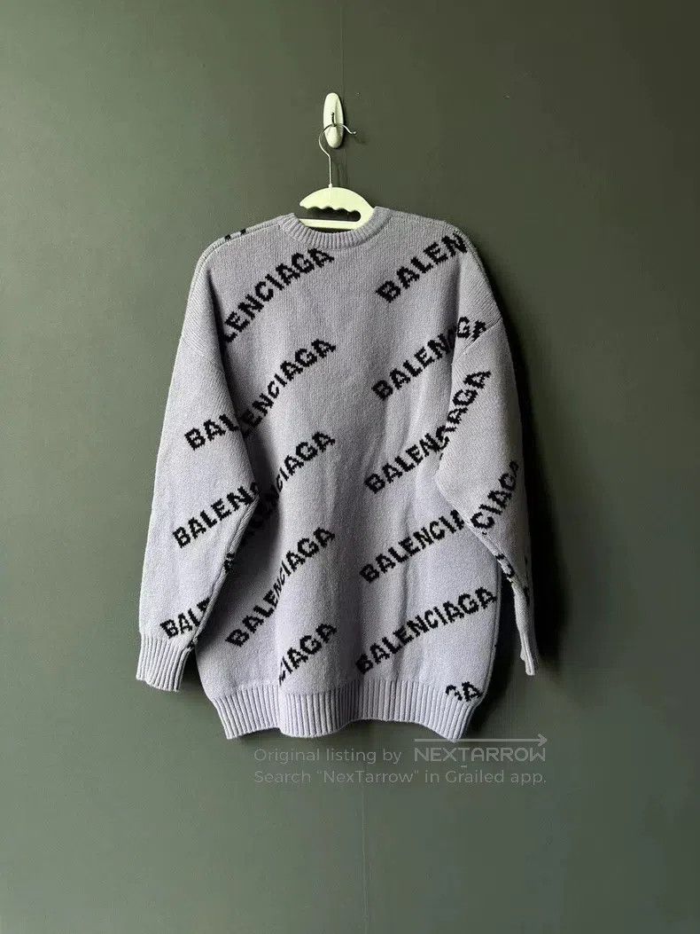 Balenciaga Balenciaga Lavender purple bulletin sweater Size US S / EU 44-46 / 1 - 2 Thumbnail