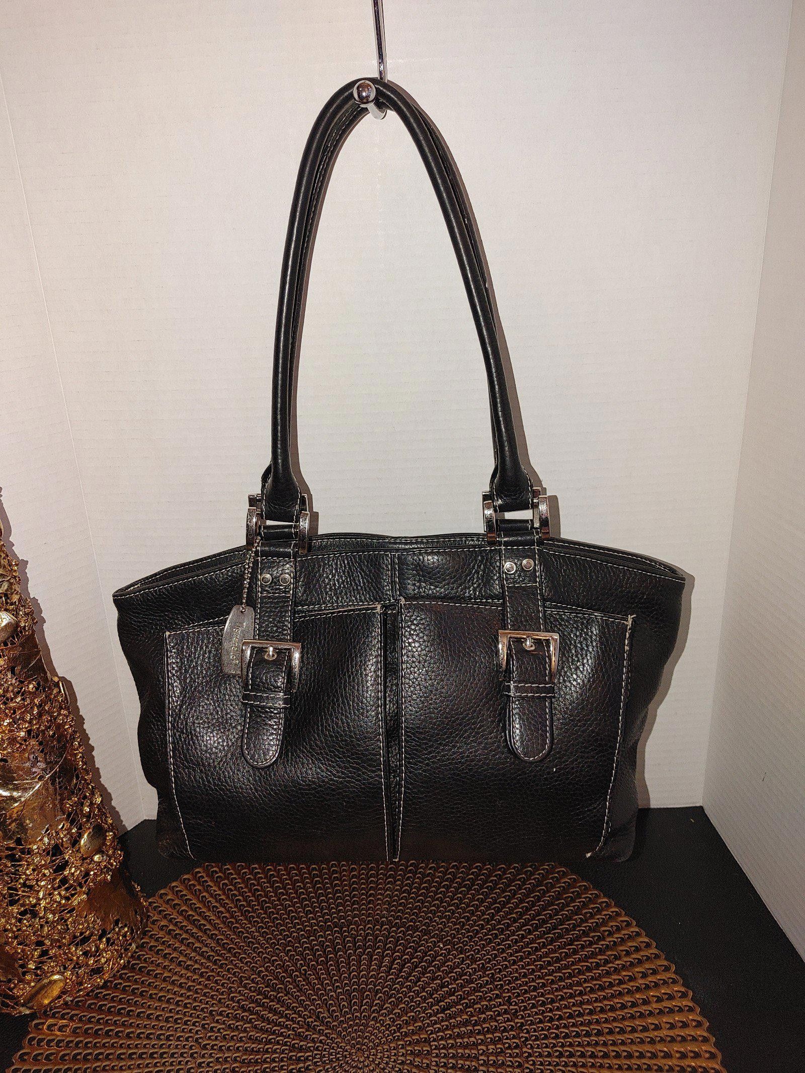 Designer Tignanello Leather Shoulder Bag Size ONE SIZE - 1 Thumbnail