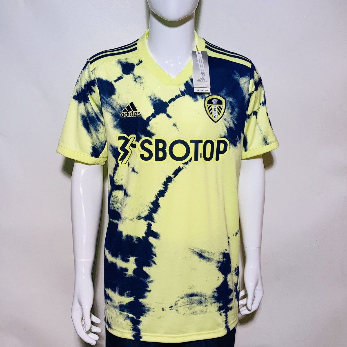 Adidas 2022-23 Leeds United Away Adidas HC1080 Size US L / EU 52-54 / 3 - 1 Thumbnail