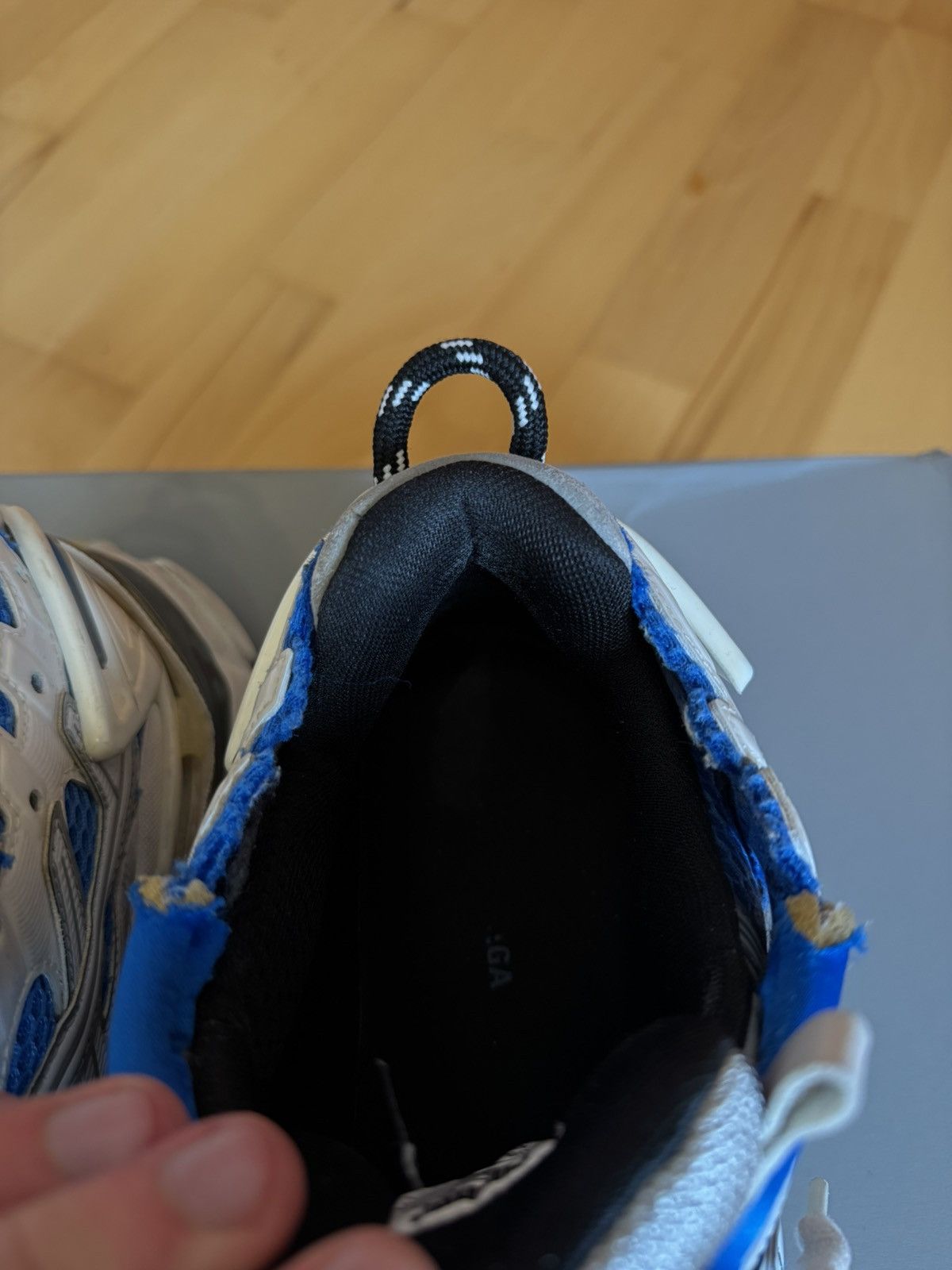 Balenciaga Balenciaga Runner Blue White Size US 9 / EU 42 - 13 Thumbnail