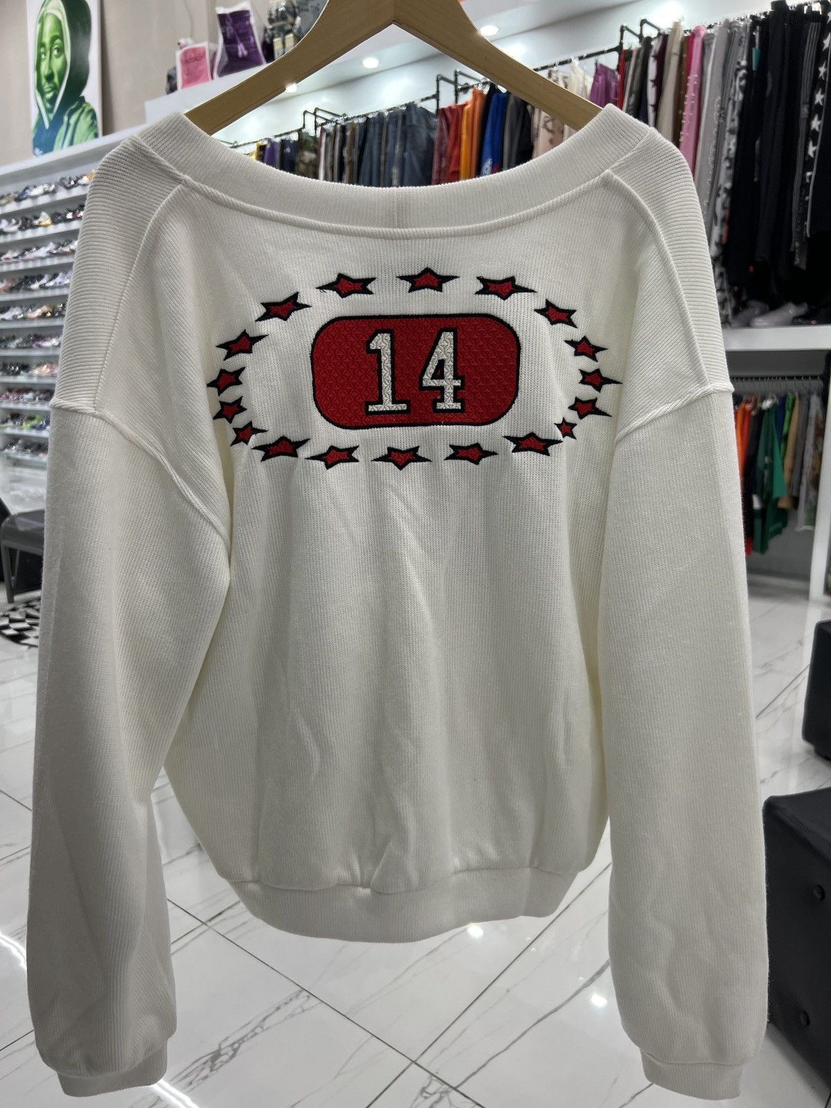 Vale Vale Insignia Cardigan White Size US M / EU 48-50 / 2 - 2 Thumbnail