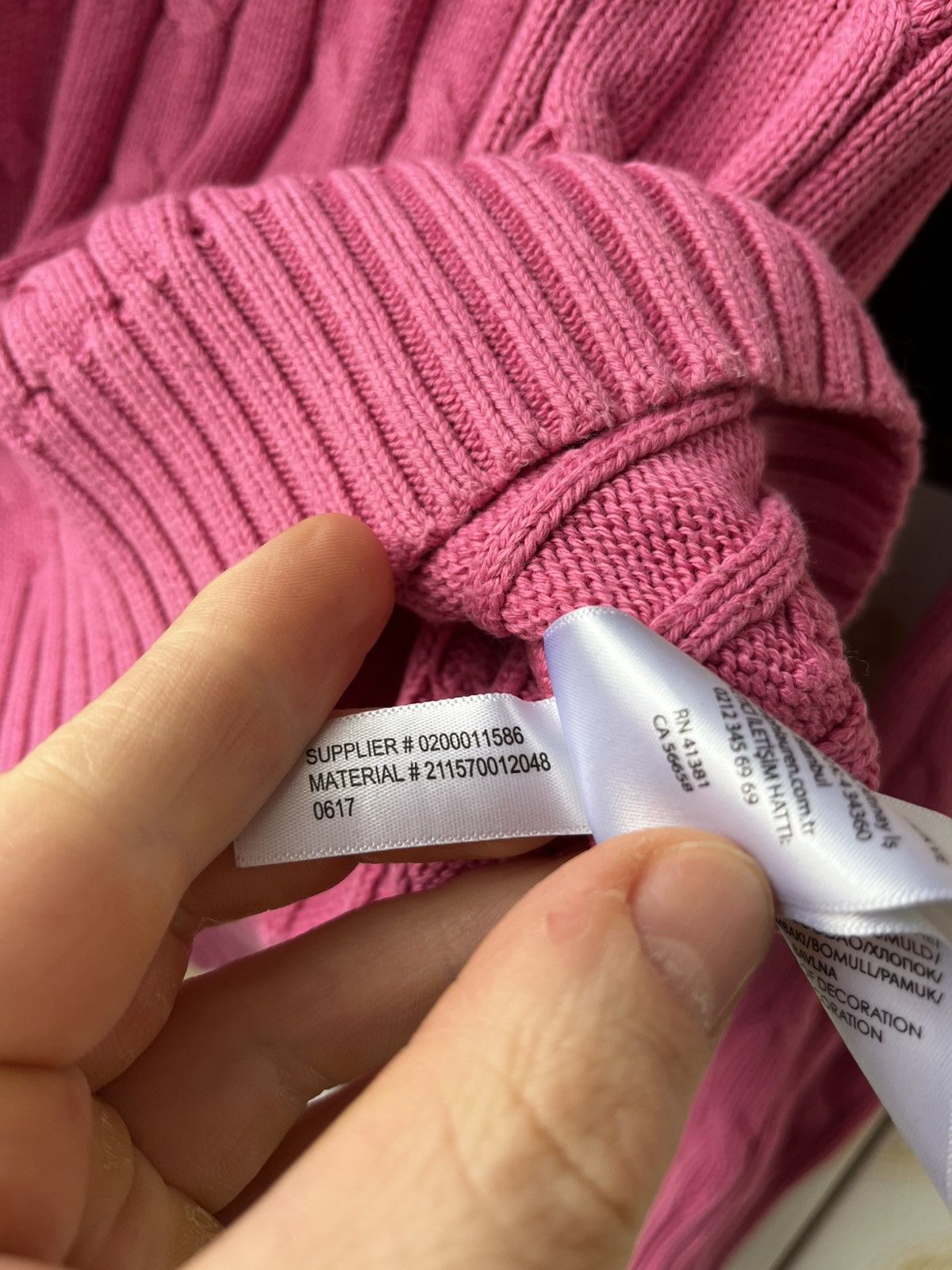 Polo Ralph Lauren Vintage Polo Ralph Lauren pink sweater Size M / US 6-8 / IT 42-44 - 6 Thumbnail