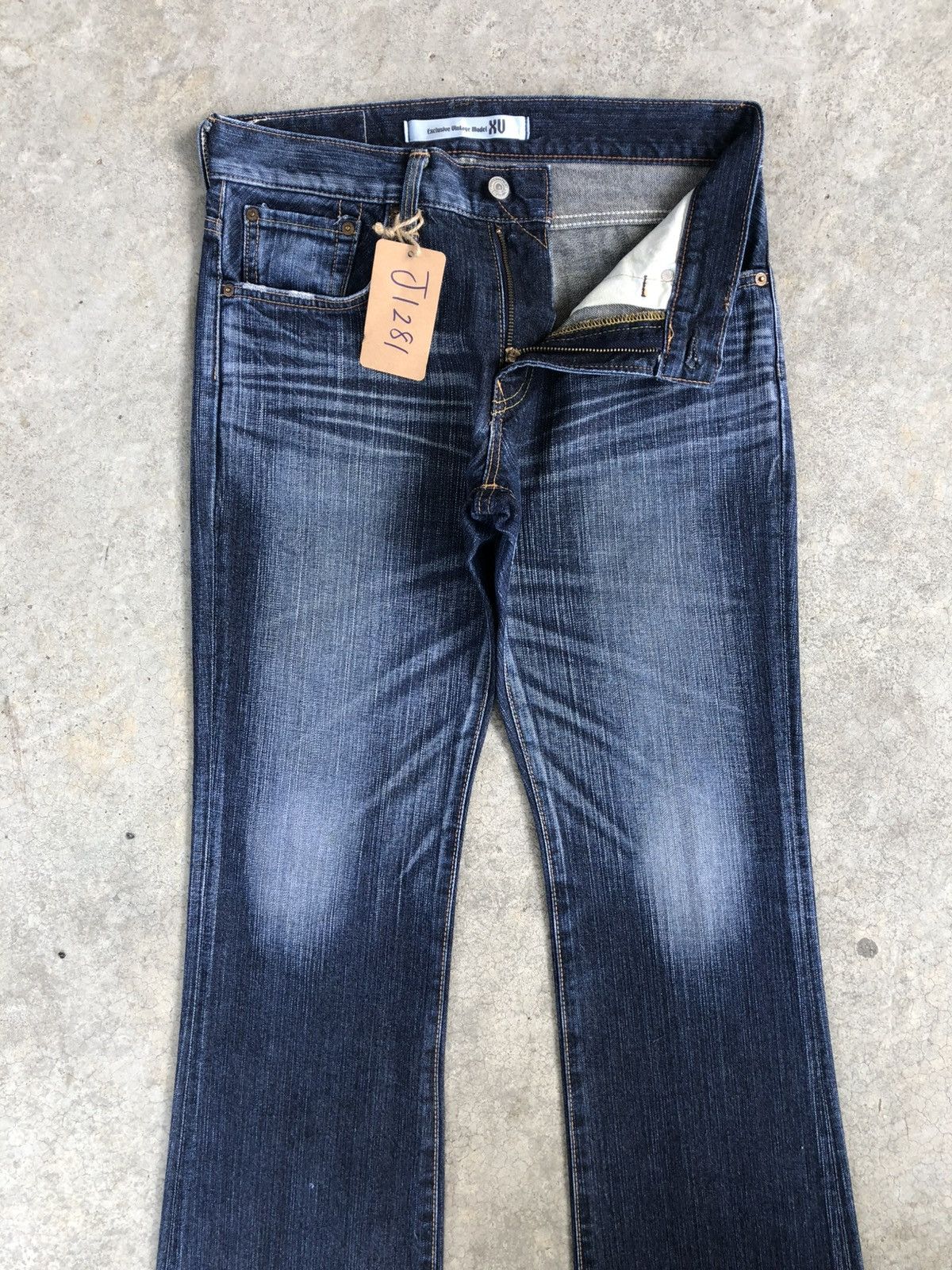 If Six Was Nine Japanese Edwin Exclusive Vintage Flared Jeans Distressed Size US 30 / EU 46 - 3 Thumbnail