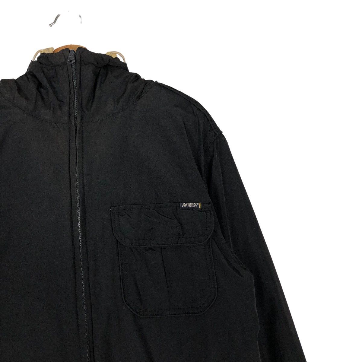 Avirex 🔥Rich Black Reversible Jacket Avirex Varsity Light Puffer Size US XL / EU 56 / 4 - 6 Thumbnail