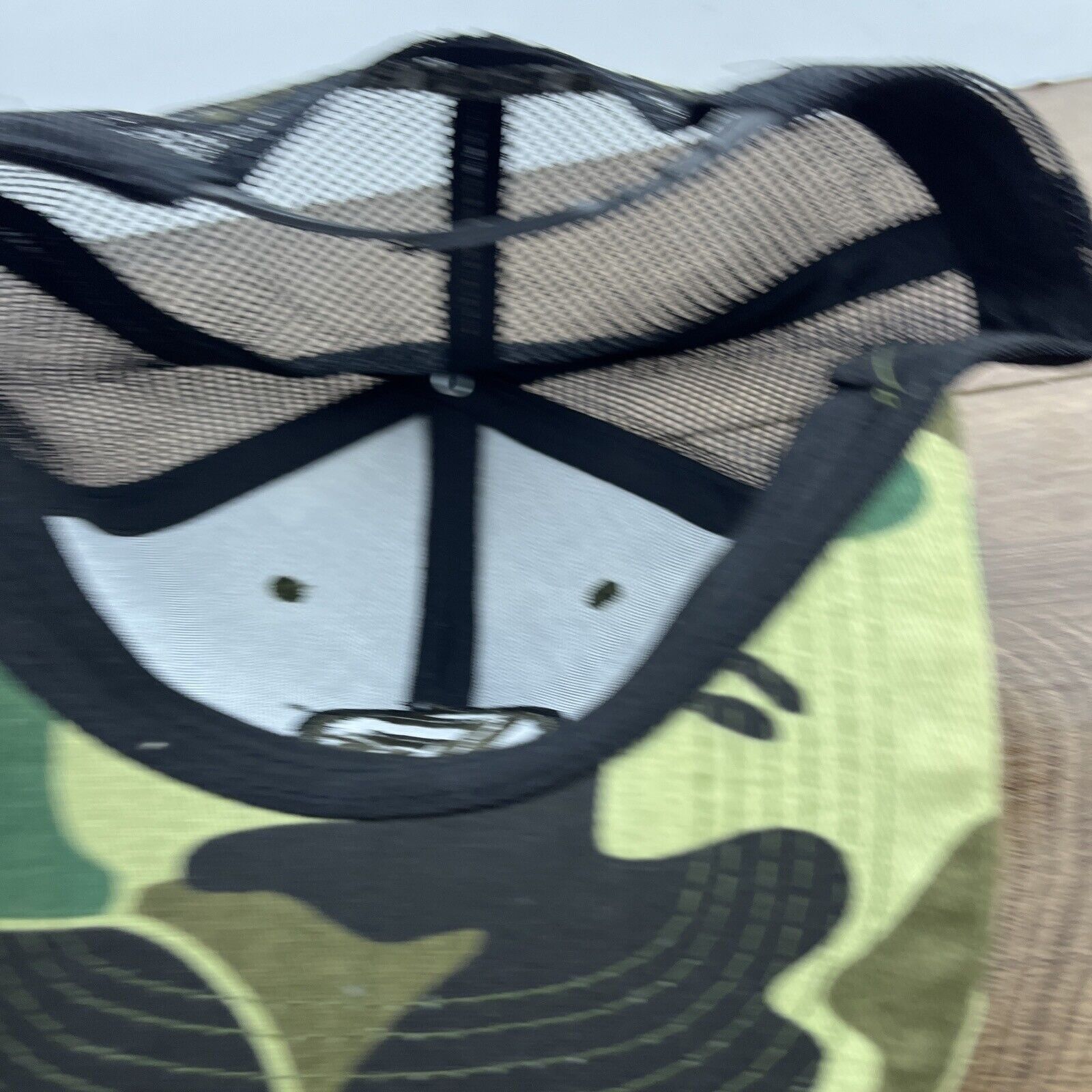 Other Farmhand Brands Hat Farmhand Hat Camo Green Hat Adjustable G Size ONE SIZE - 15 Thumbnail