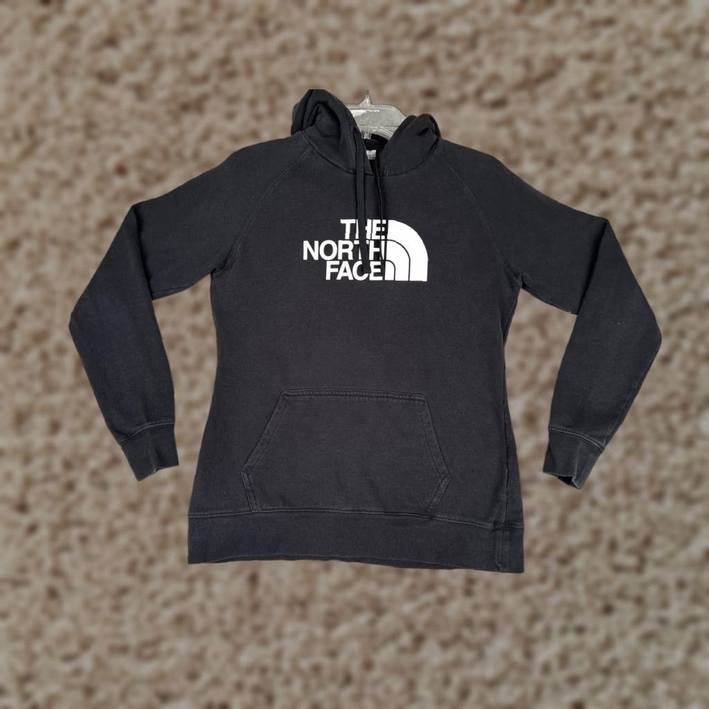 The North Face The North Face Hoodie Womens M Black Half Dome Logo Pullover Sweatshirt Casual Activewear Shirt Hoodie Size M / US 6-8 / IT 42-44 - 1 Thumbnail