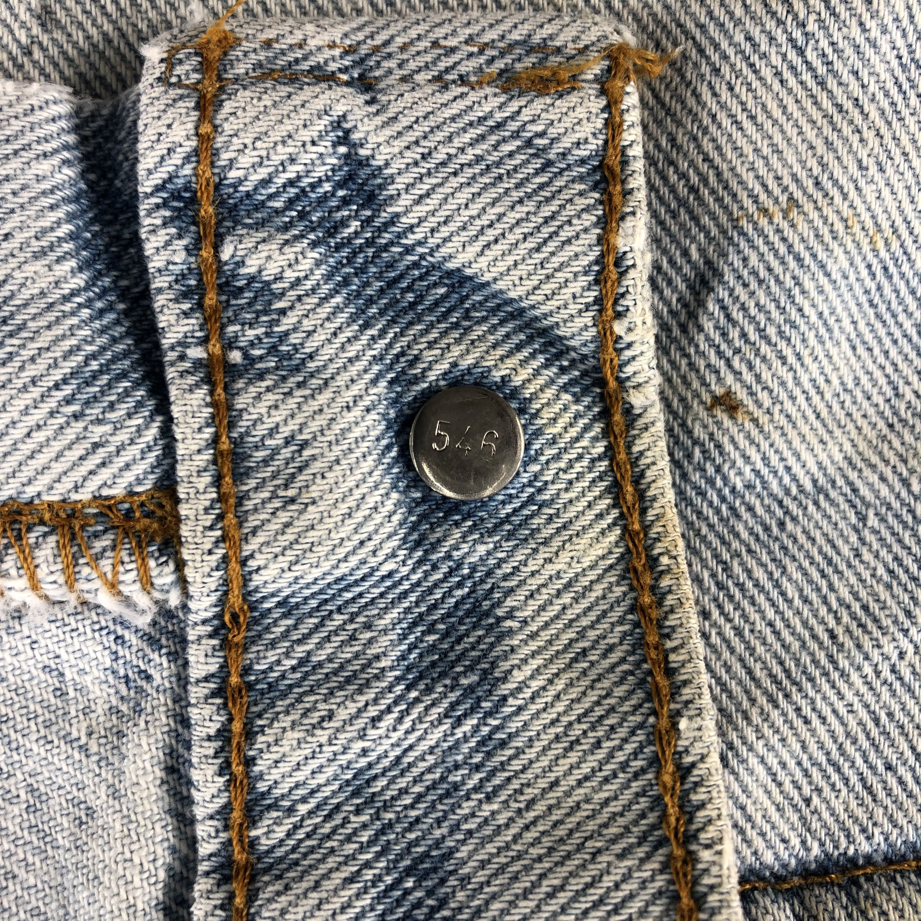 Levi's Vintage 90s Levis 505 Light Wash Jeans- J1335 Size US 36 / EU 52 - 8 Thumbnail