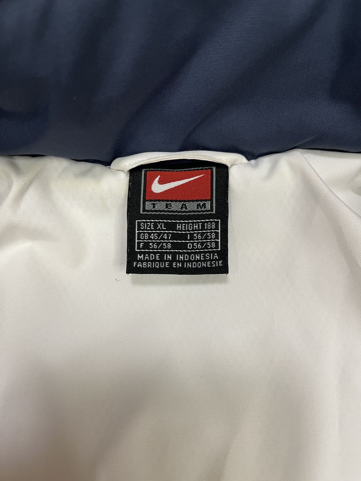 Nike INTER MILAN Internazionale 2000 NIKE TRAINING JACKET SOCCER Size US XL / EU 56 / 4 - 11 Thumbnail