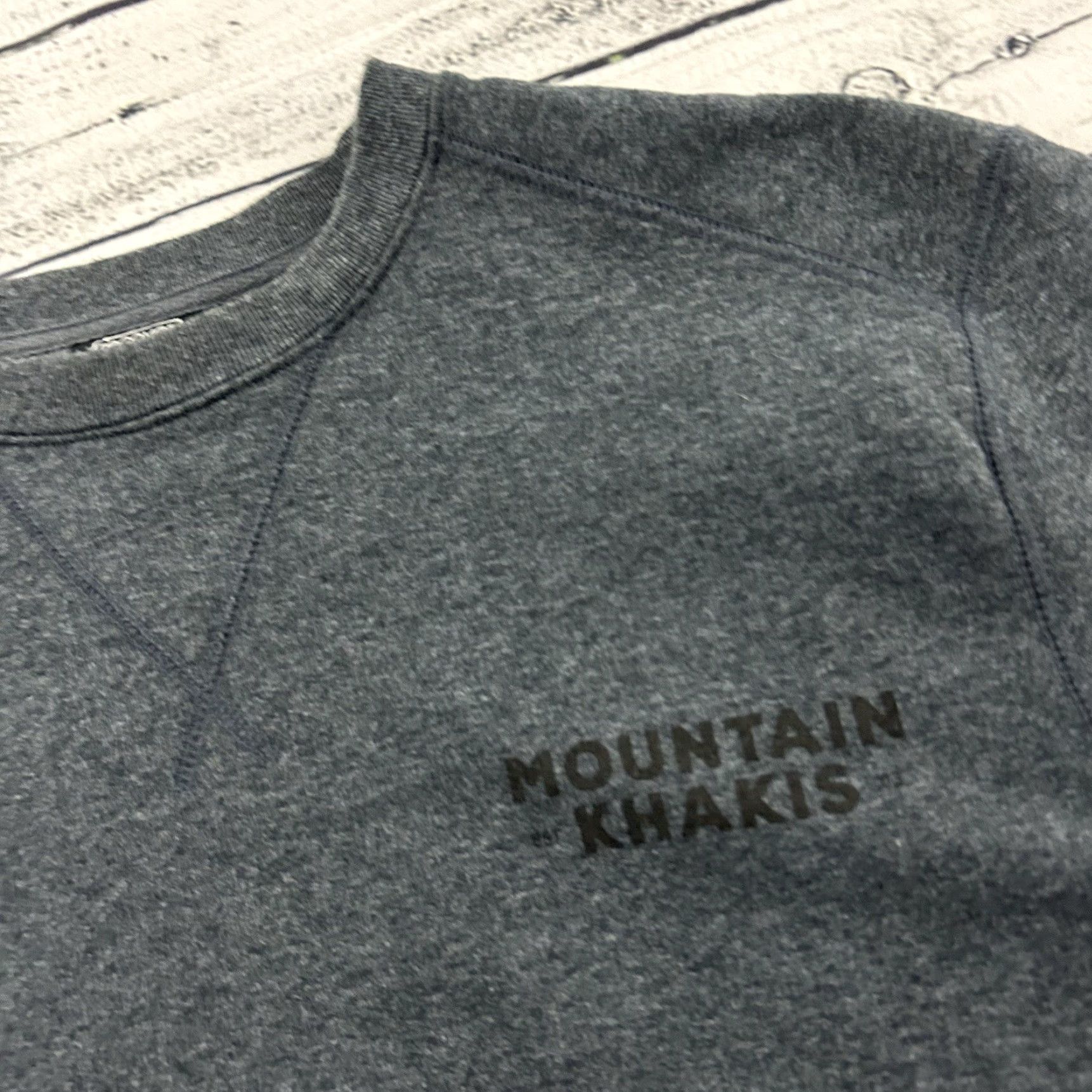 Mountain Khakis Mountain Khakis Pullover Sweatshirt Mens Large Gray Shirt Size US L / EU 52-54 / 3 - 2 Thumbnail