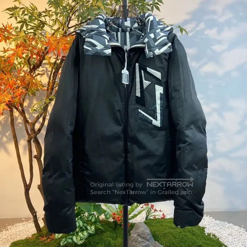 Fendi Fendi Colorblock Men's Down Jacket in XL Size . Size US XL / EU 56 / 4 - 3 Thumbnail