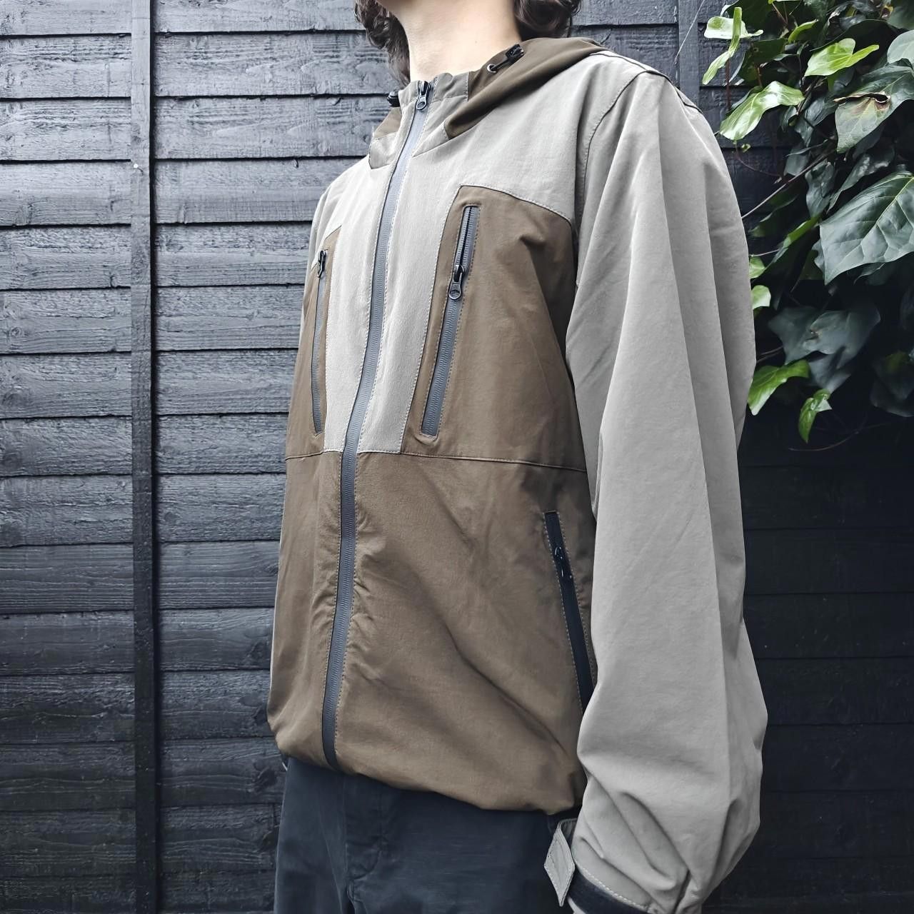 Other Japanese Grey/Brown Waterproof Panelled Softshell Jacket Size US M / EU 48-50 / 2 - 3 Thumbnail