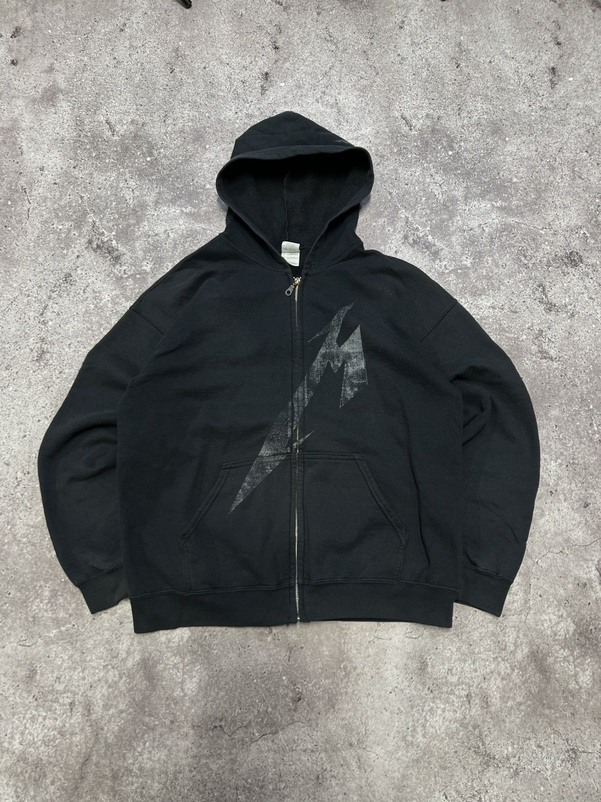Band Tees Vintage 00s Metallica Zip Hoodie Logo Graphics Size US L / EU 52-54 / 3 - 1 Thumbnail