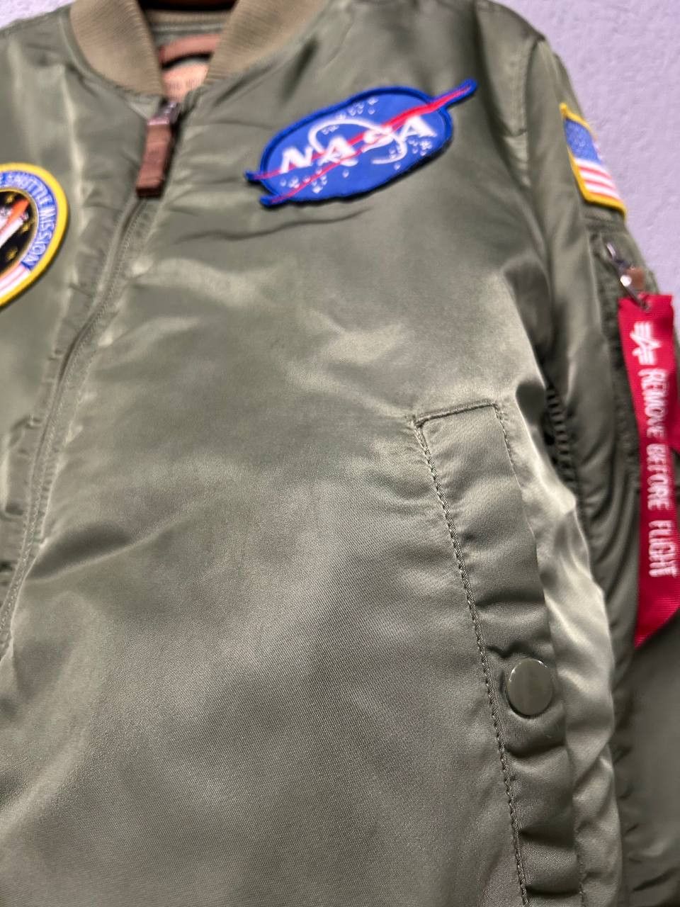 Alpha Industries Alpha Industries NASA mens bomber jacket size M Size US M / EU 48-50 / 2 - 5 Thumbnail