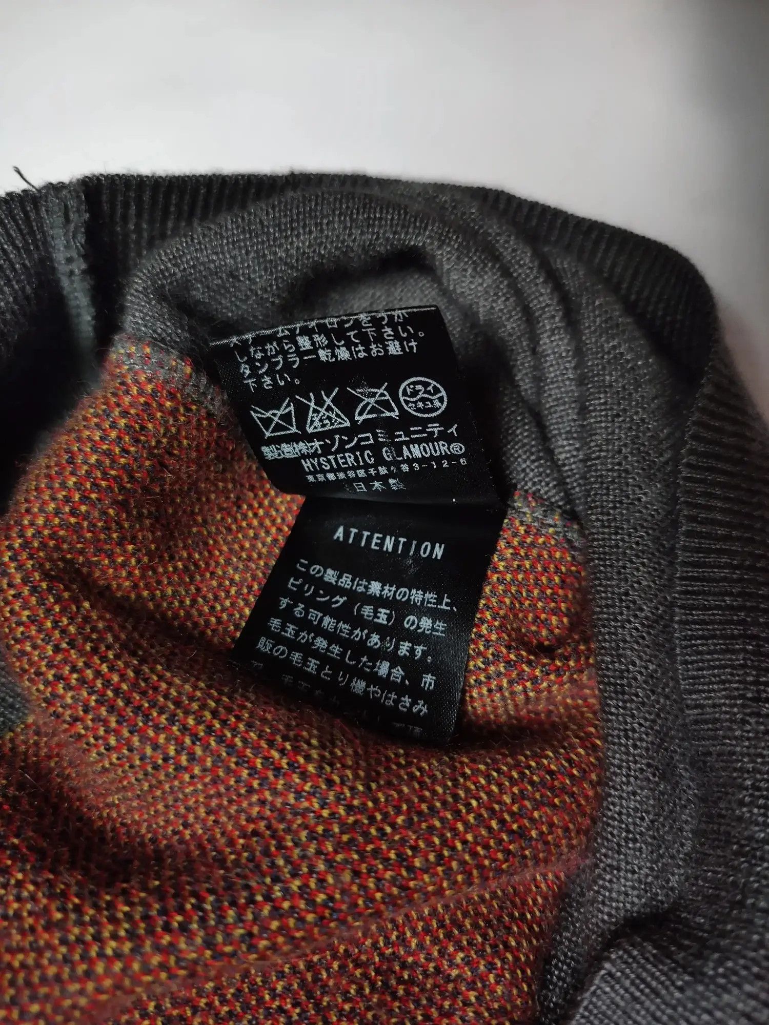 Hysteric Glamour Hysteric Glamour Yankee Girl Wool Sweater Size M / US 6-8 / IT 42-44 - 9 Thumbnail