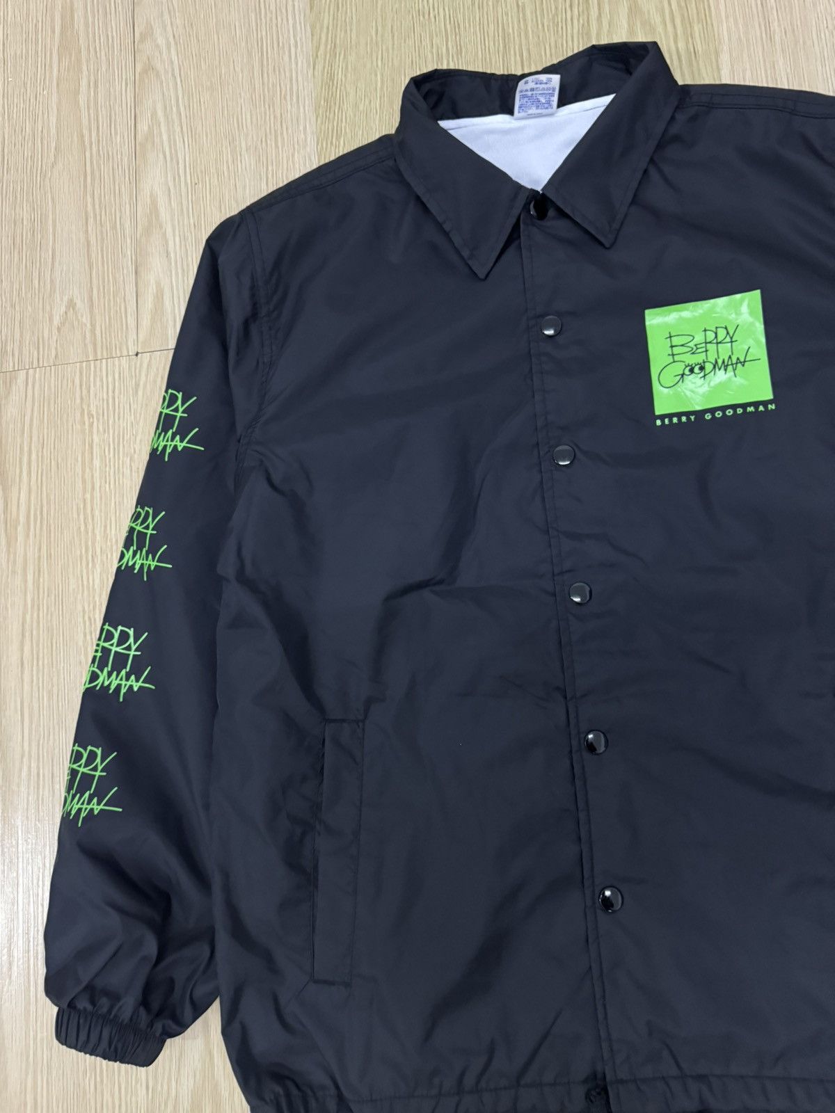 Band Tees × Japanese Brand Berry Good Japanese Rap Group coach jacket Size US M / EU 48-50 / 2 - 4 Thumbnail