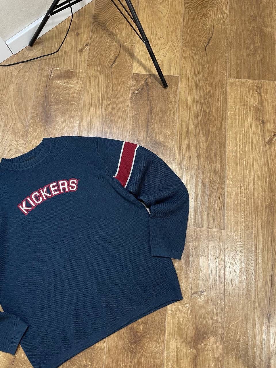 Kickers × Vintage Vintage Kickers Y2K 90’s Style Blue Big Logo Surf Sweater Size US XL / EU 56 / 4 - 3 Thumbnail