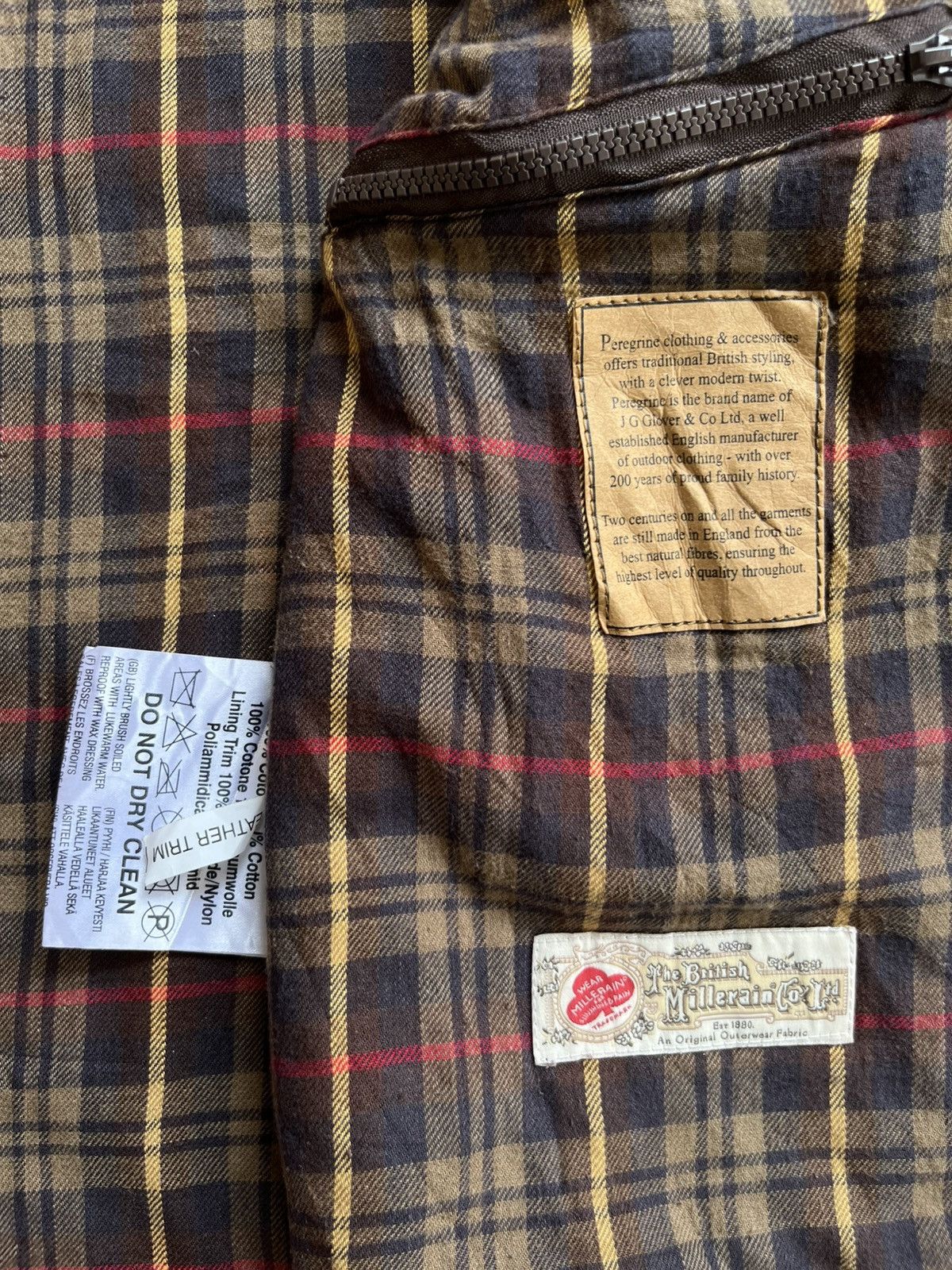 Peregrine Vintage 90's Peregrine Oiled Waxed Jacket Size US L / EU 52-54 / 3 - 7 Thumbnail