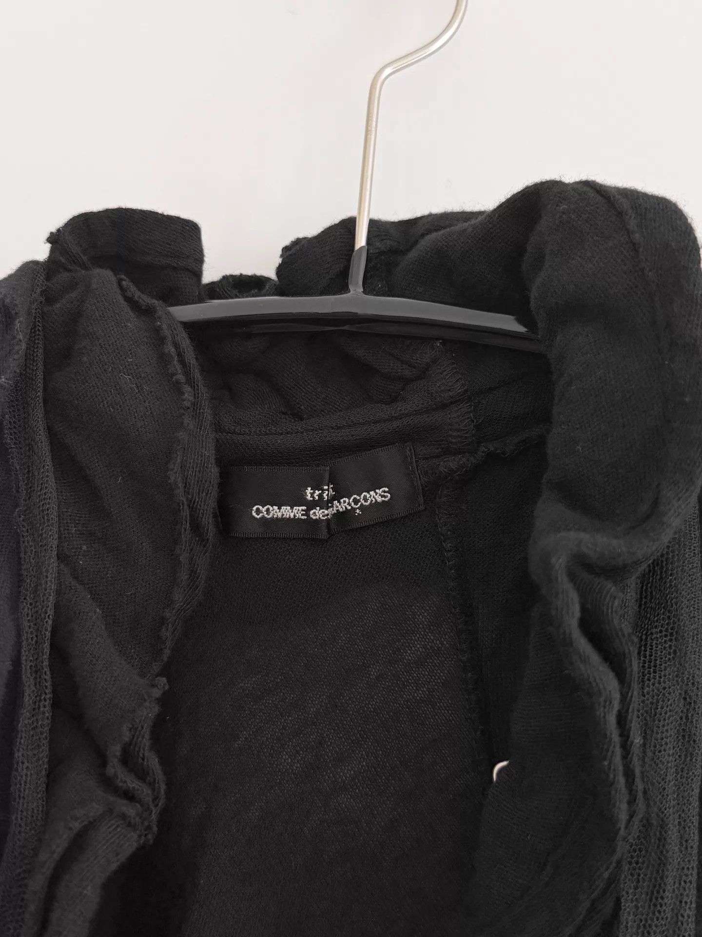 Comme des Garcons Comme des Garçons Irregular Pleats Asym Short-Sleeve Top Size ONE SIZE - 8 Thumbnail