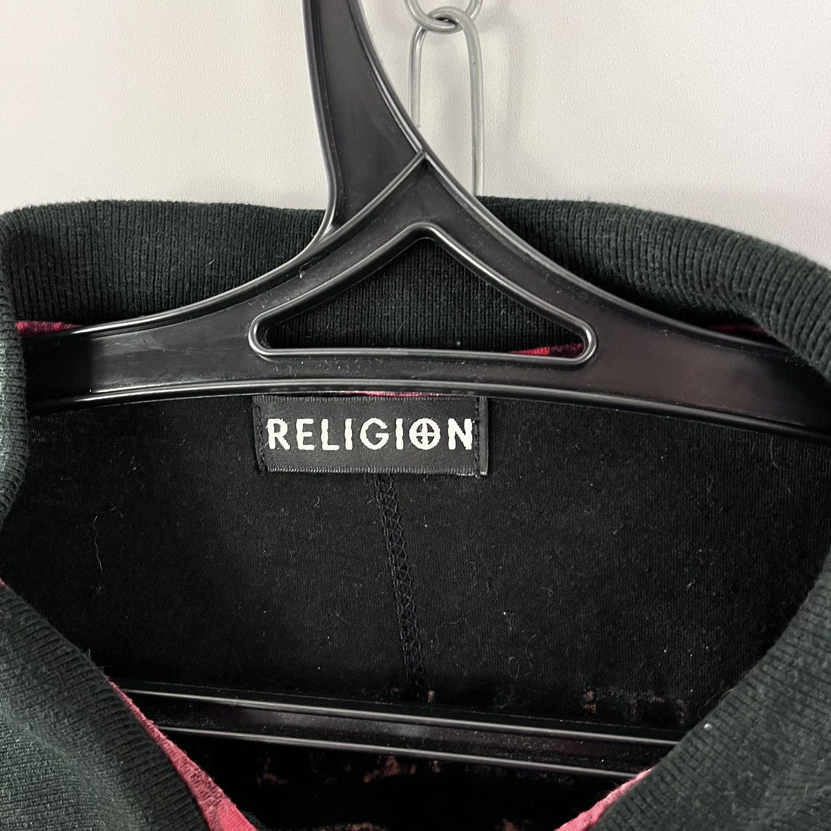 Other Religion LongSleeve Shirt 4Button Back Big Logo Black Size M Size US M / EU 48-50 / 2 - 11 Thumbnail