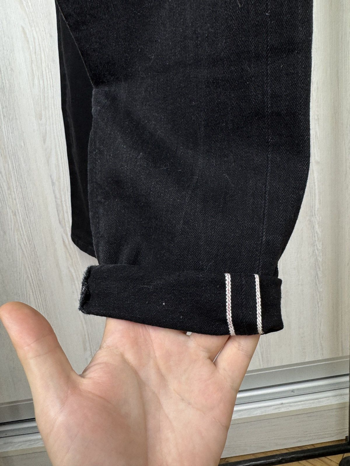 Japanese Brand Represent Basic selvedge denim vintage black jeans zippers Size US 32 / EU 48 - 12 Thumbnail