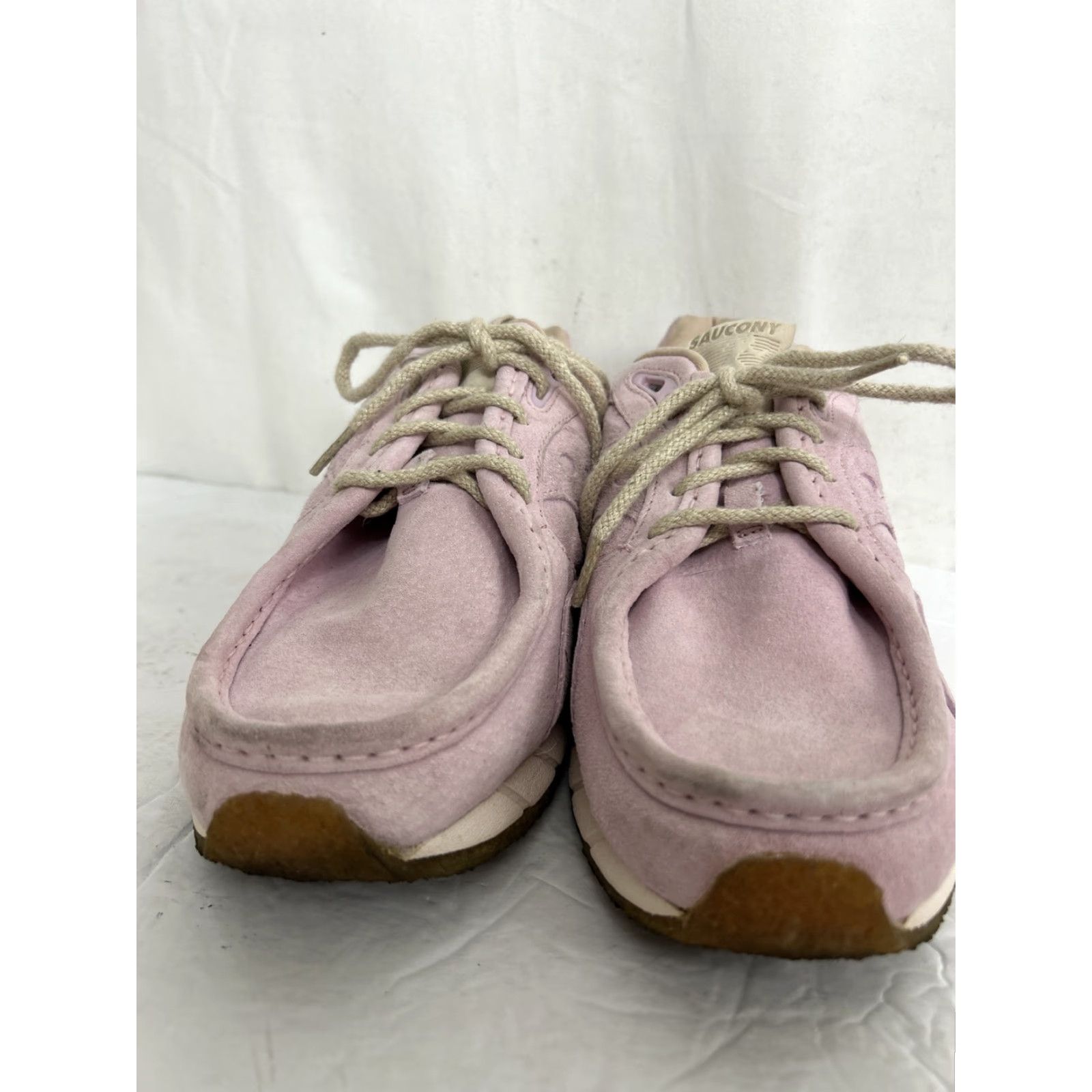 Saucony Saucony Shadow 6000 Pink/Gum Sneakers Men's 8 Medium Leather Suede Size US 8 / EU 41 - 5 Thumbnail