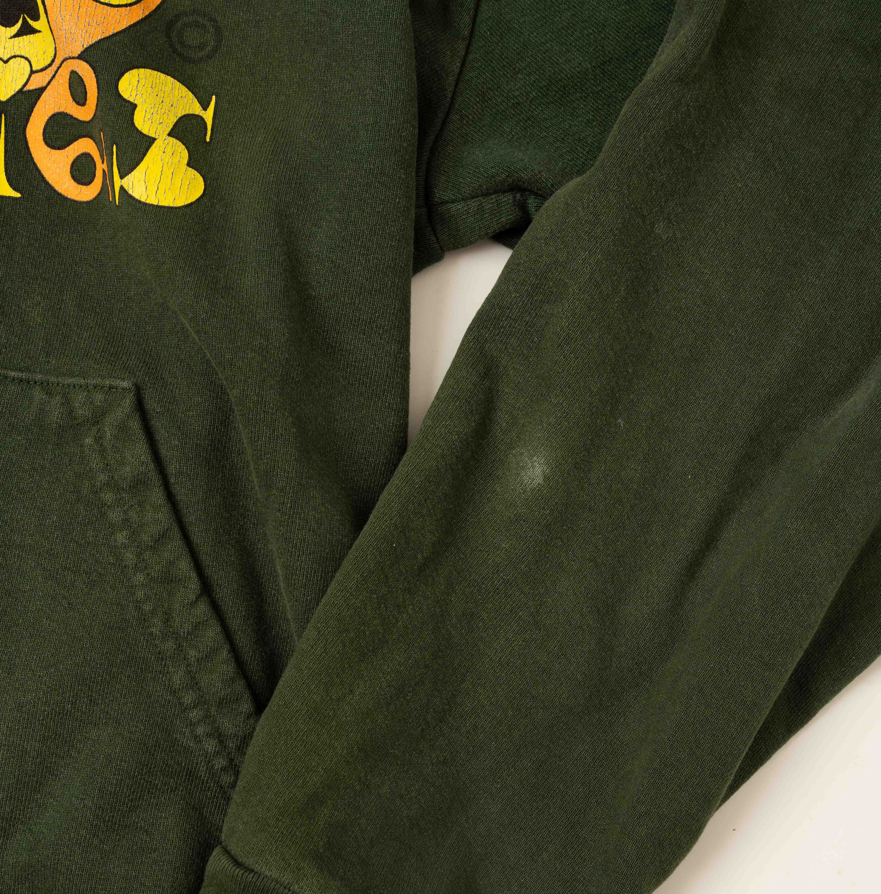 Online Ceramics Online Ceramics dark green earth graphic hoodie size medium Size US M / EU 48-50 / 2 - 3 Thumbnail