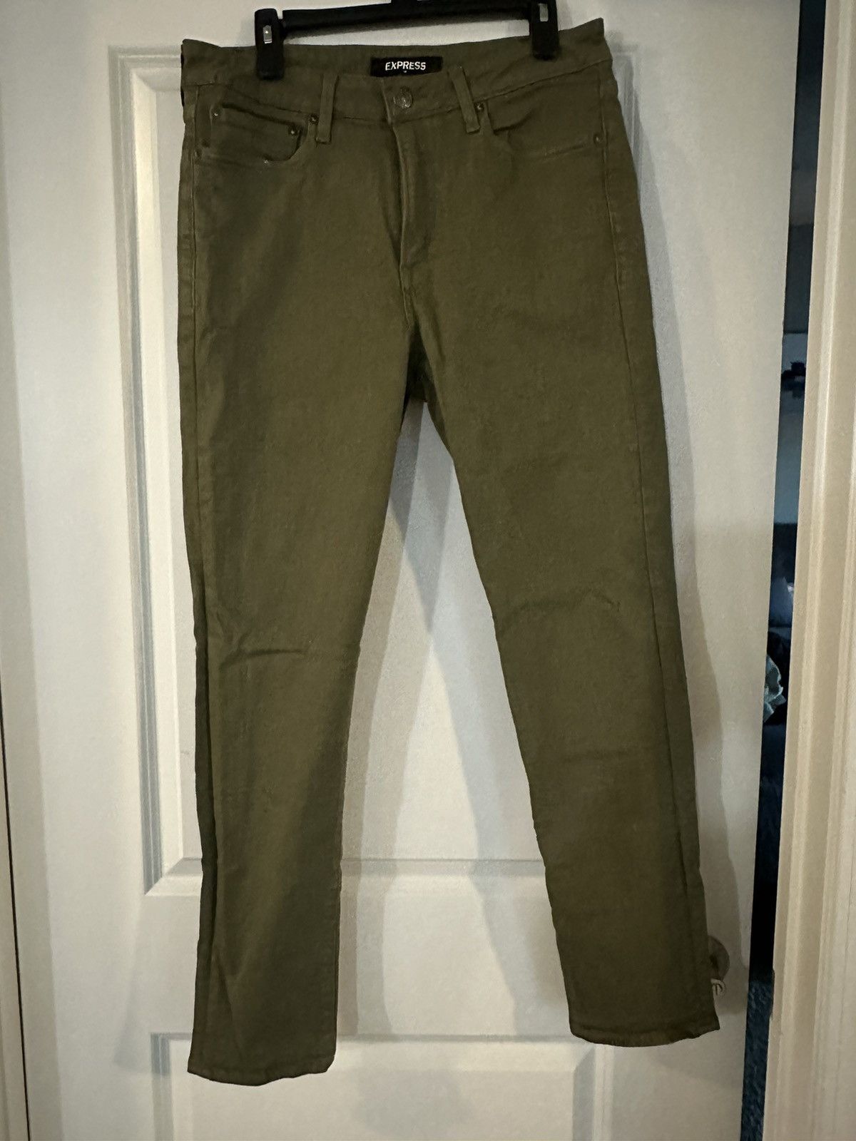 Express Green Mens Express Jeans Size US 33 - 1 Thumbnail