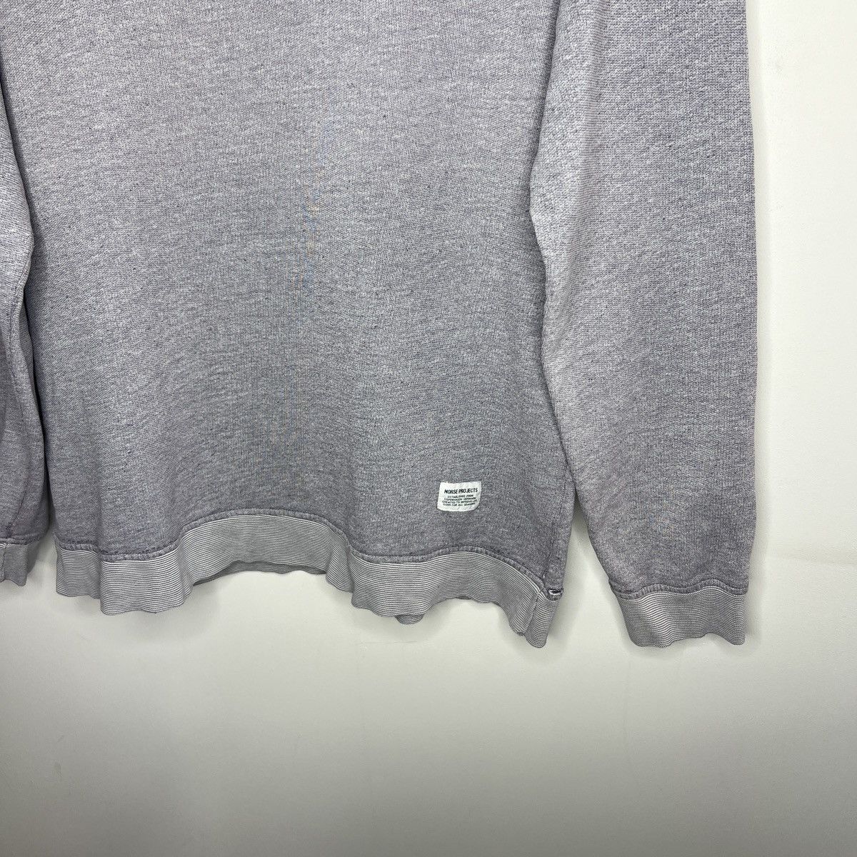 Designer × Norse Projects NORSE PROJECTS Distressed Vorm Moulinex Sweatshirt SS13 Size US L / EU 52-54 / 3 - 4 Thumbnail