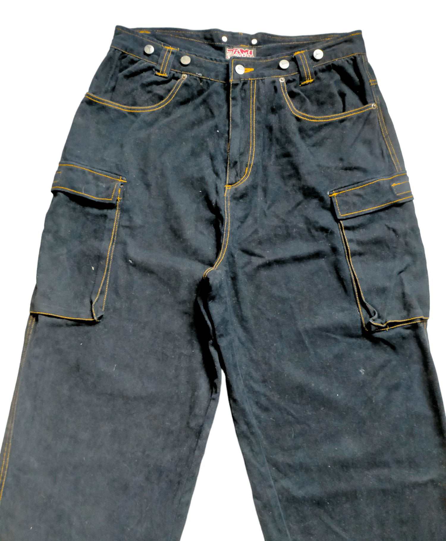 Japanese Brand Jami Island Cargo Baggy Hip Hop Style Jeans Size US 34 / EU 50 - 3 Thumbnail