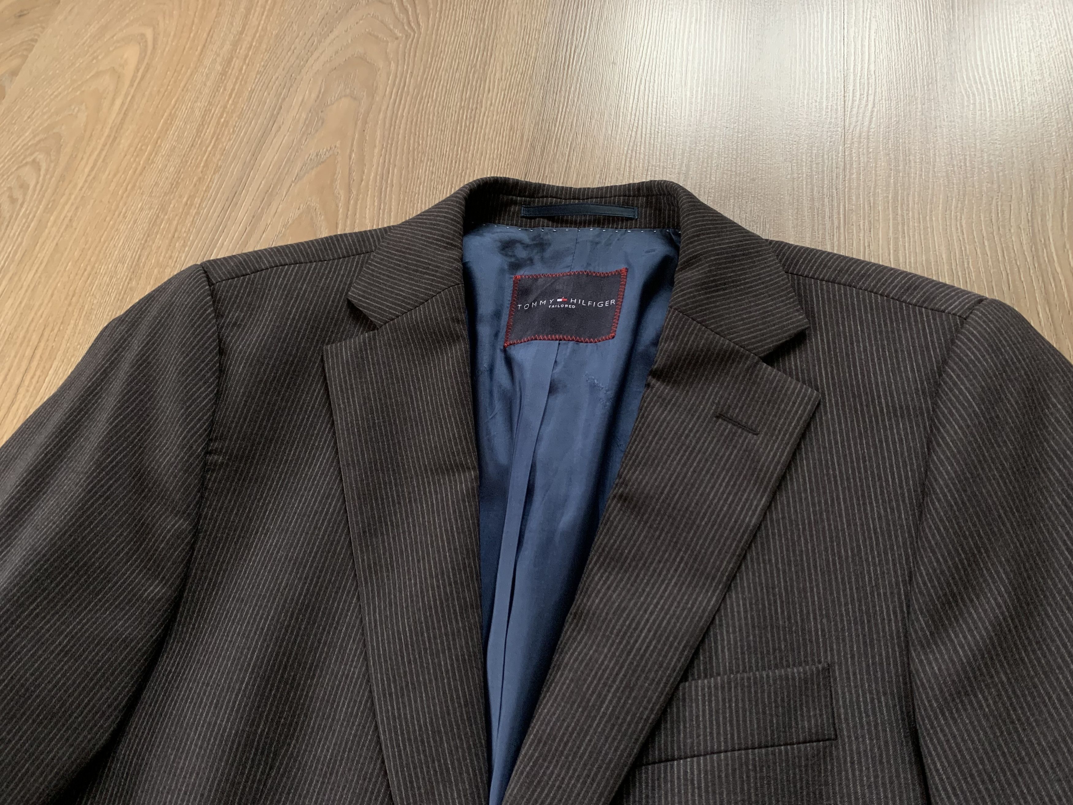 Designer × Tommy Hilfiger Tommy Hilfiger Tailored Kevin Brooks Classic Blazer Size 46L - 4 Thumbnail