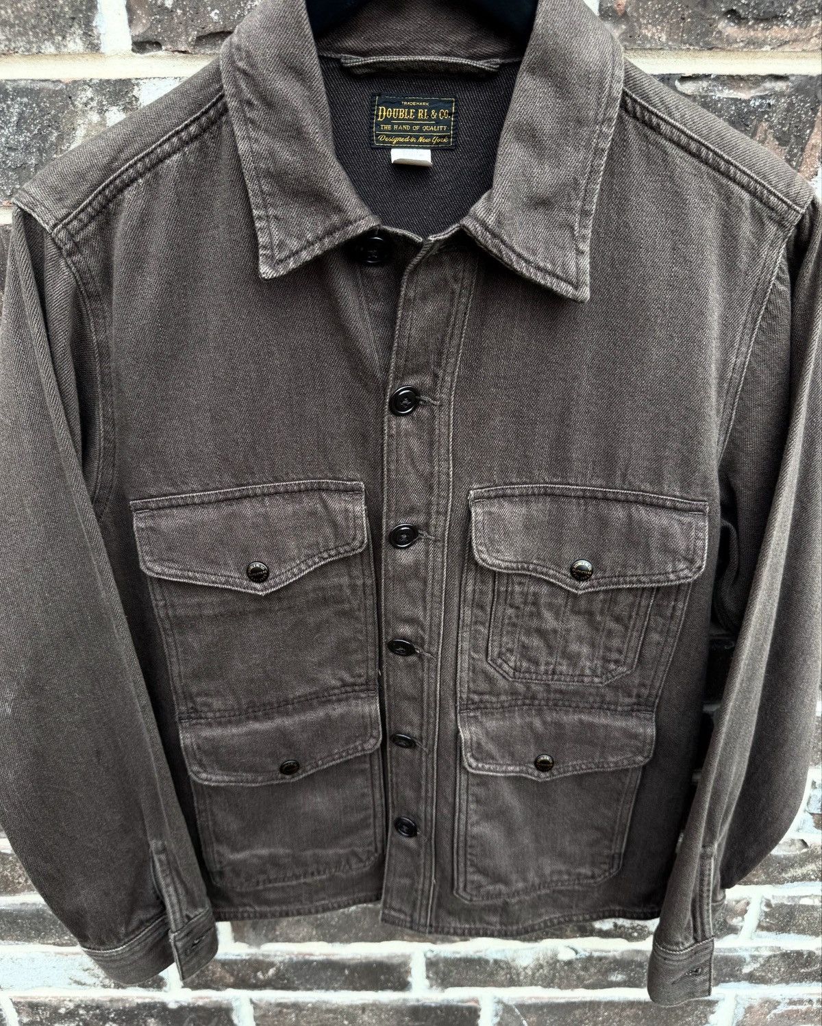 RRL Ralph Lauren RRL elmore cruiser denim overshirt Size US S / EU 44-46 / 1 - 3 Thumbnail