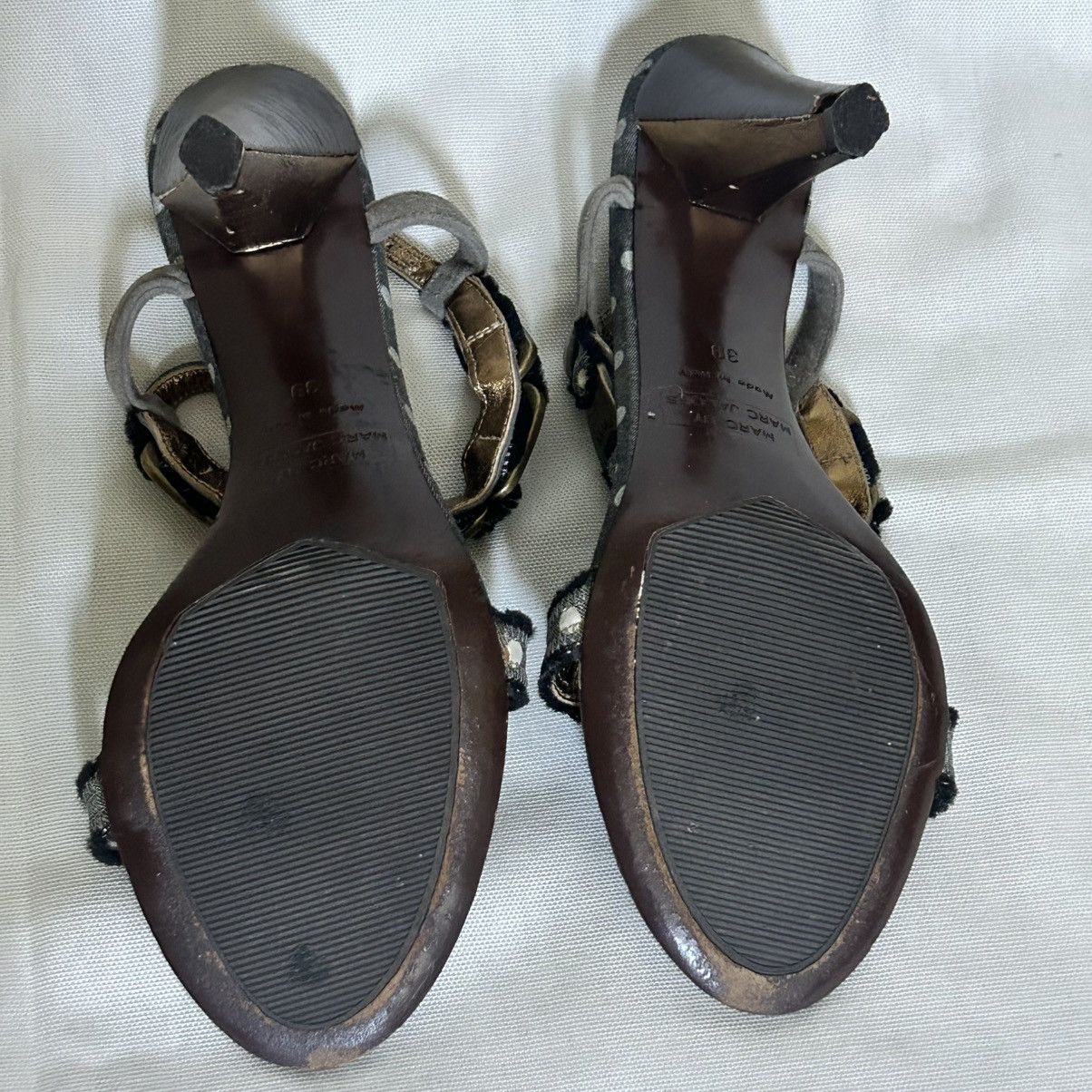 Marc by Marc Jacobs Vintage Marc Jacobs polka dot mesh kitten 4” heels Size US 8.5 / IT 38.5 - 3 Thumbnail