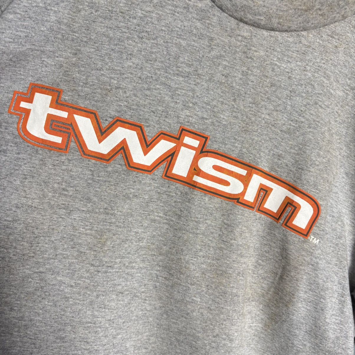 Vintage Vintage 90s Twism The World Is Mine Long Sleeve T-Shirt Size US L / EU 52-54 / 3 - 2 Thumbnail