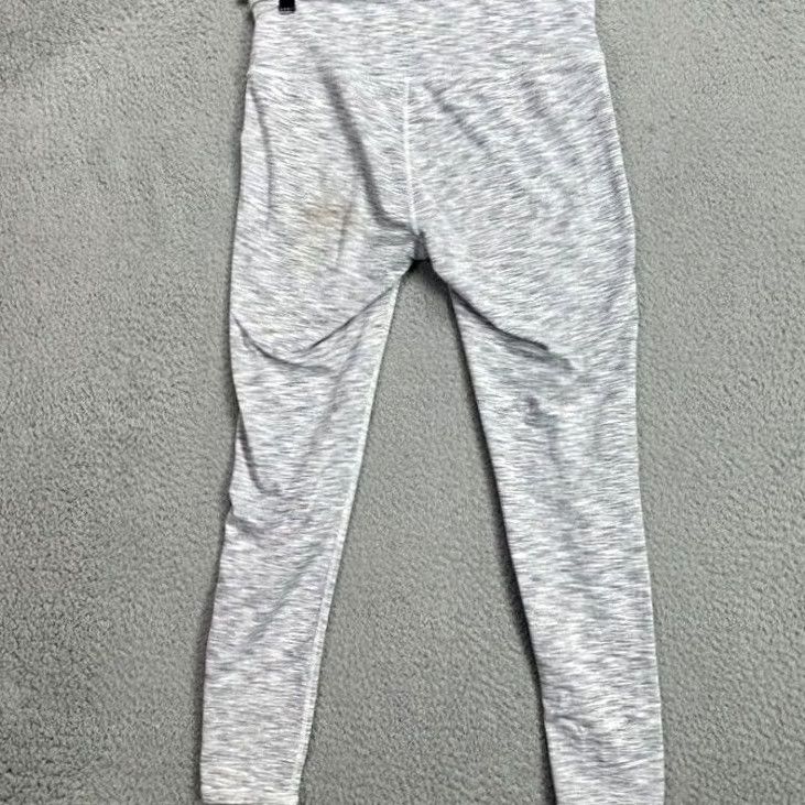 Athleta Athleta Leggings Womens Medium Grey Cropped Stretch Gym Exercise Pull On Size 32" / US 10 / IT 46 - 3 Thumbnail