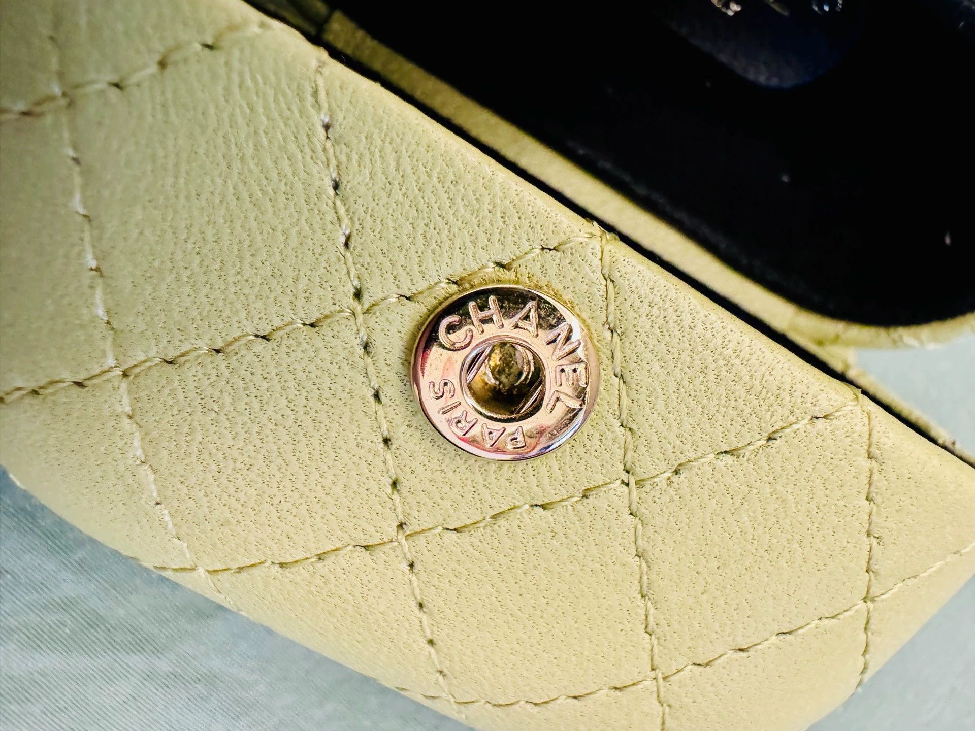 Chanel Chanel Lambskin Hard AirPods Pro Case Avocado Mint Green Size ONE SIZE - 6 Thumbnail