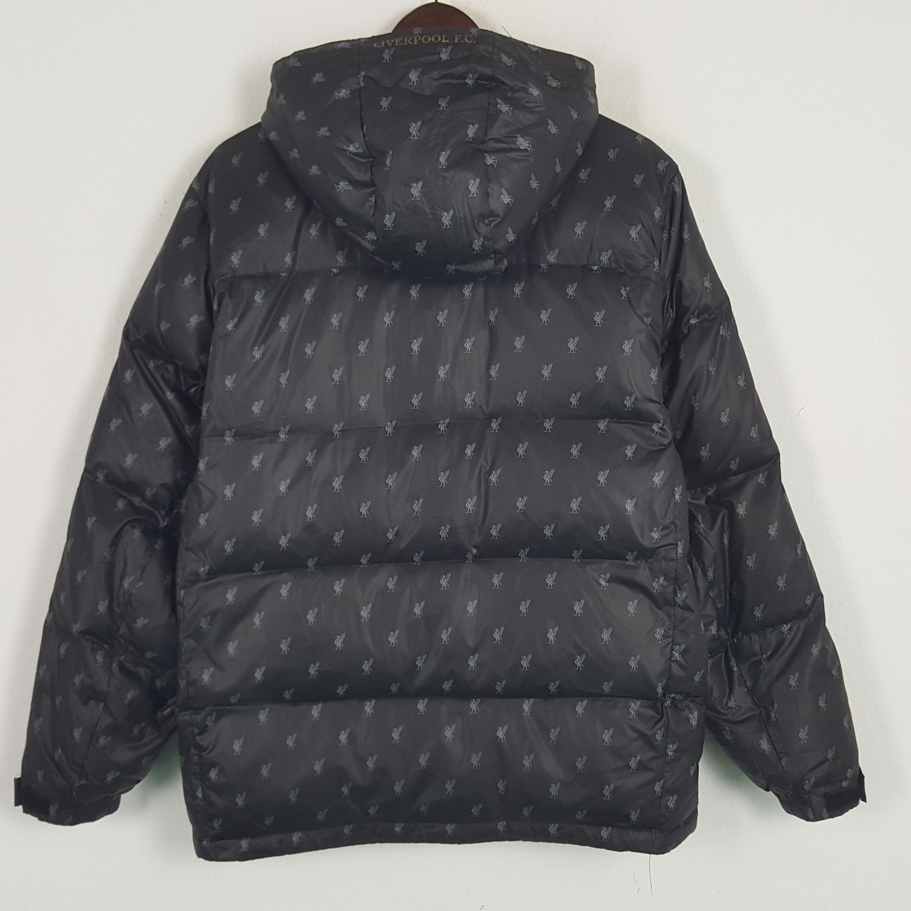 Adidas × Vintage Vintage Adidas Liverpool FC Puffer Winter Jacket Hoodies Size US L / EU 52-54 / 3 - 3 Thumbnail