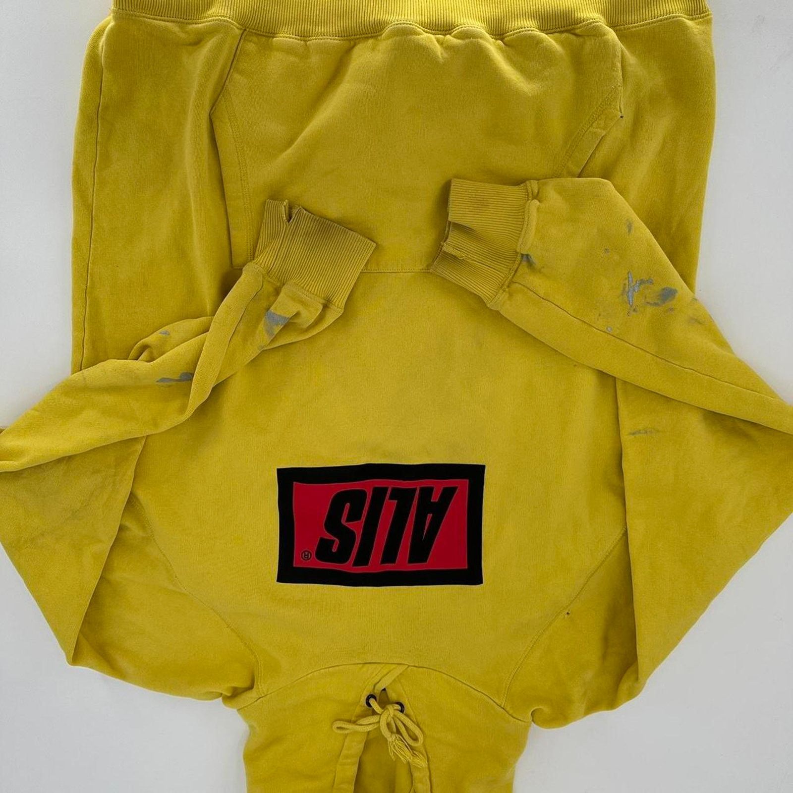 Other Y2K Alis Skateboard ski hoodie boxy XL yellow faded boxyfit Size US XL / EU 56 / 4 - 4 Thumbnail