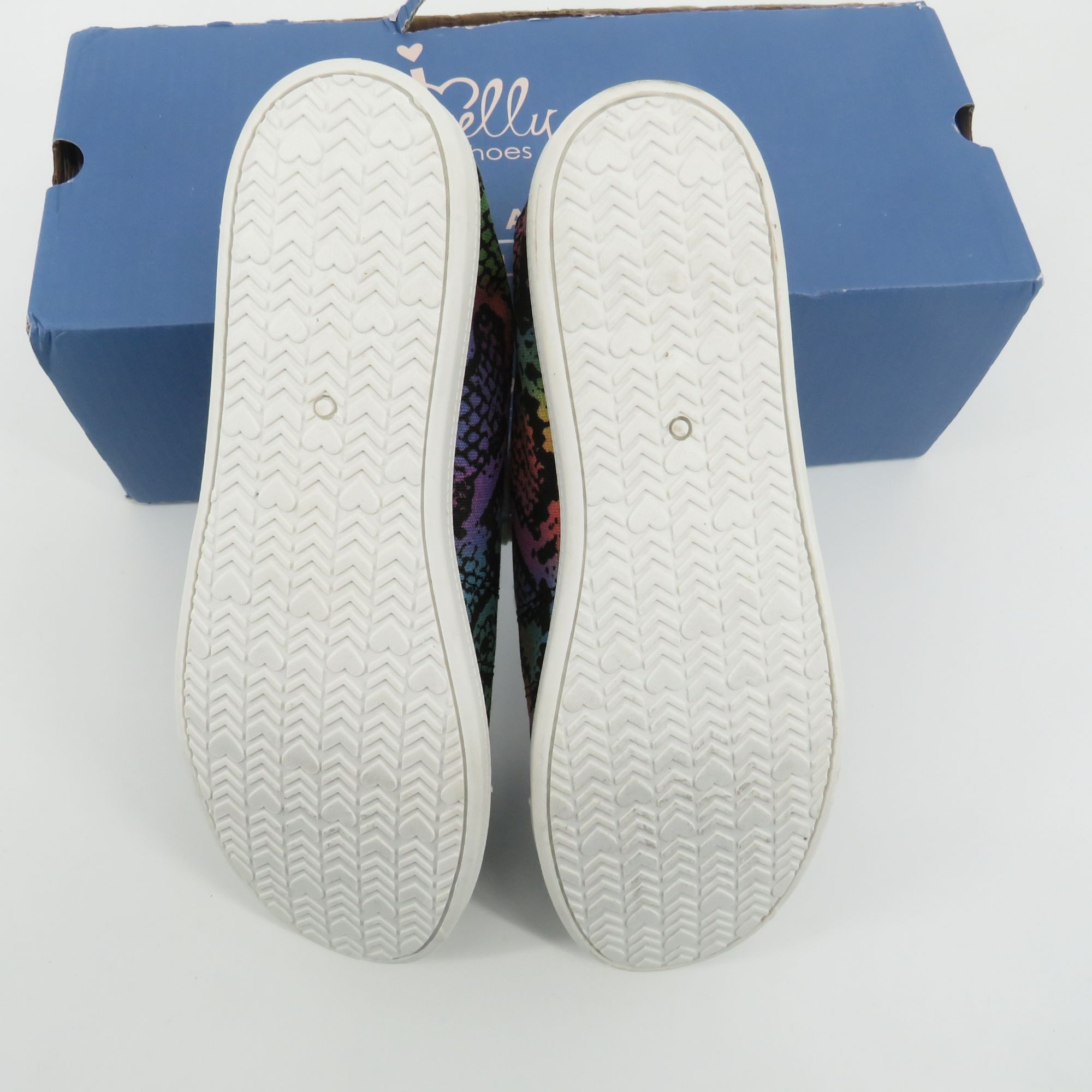 Other Jellypop Womens Rainbow Snake Print Sneakers Lace-Up 6.5 NEW Size US 6.5 / IT 36.5 - 7 Thumbnail