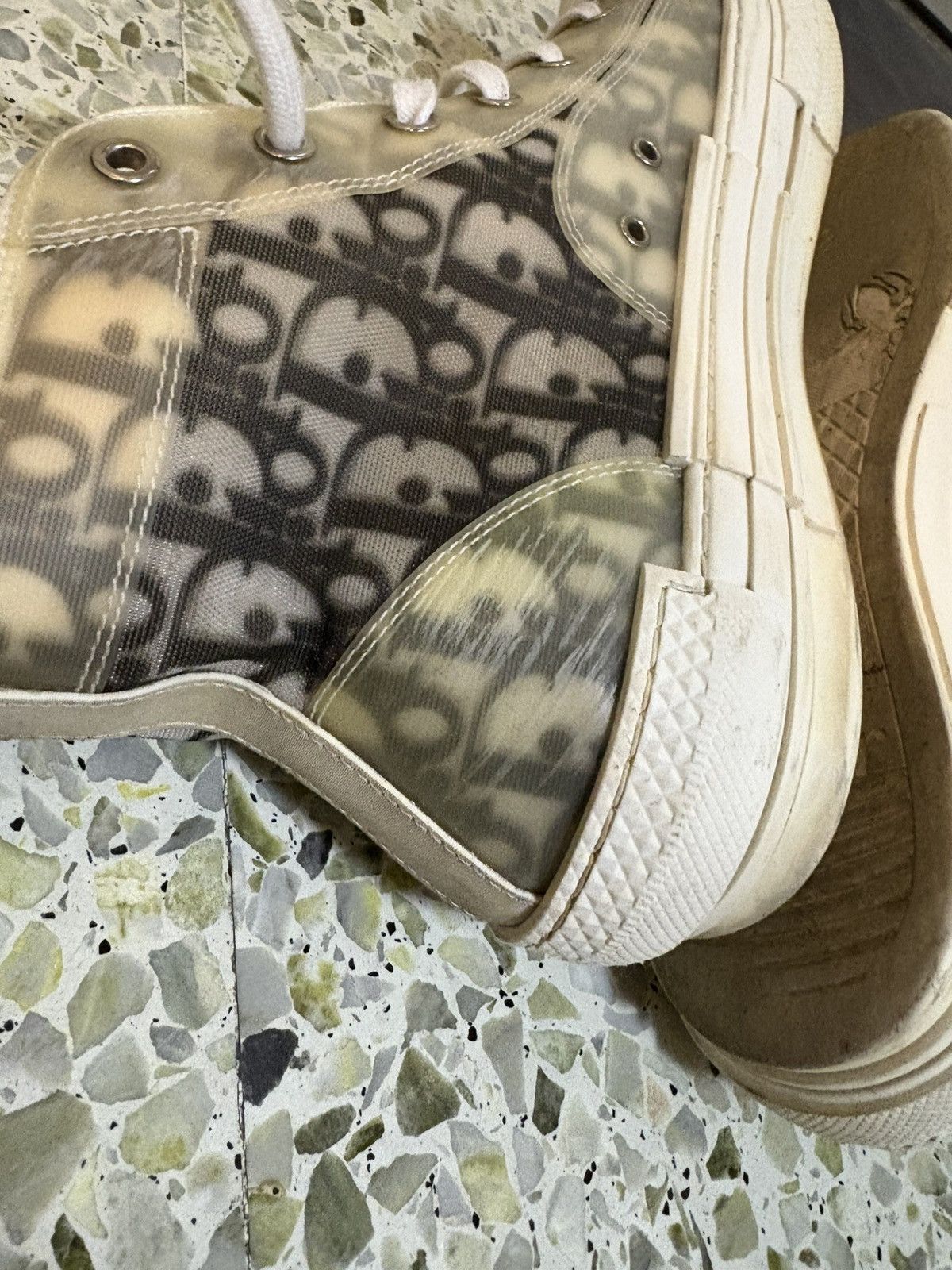 Dior Dior B23 Monogram sneakers Size US 8.5 / EU 41-42 - 10 Thumbnail